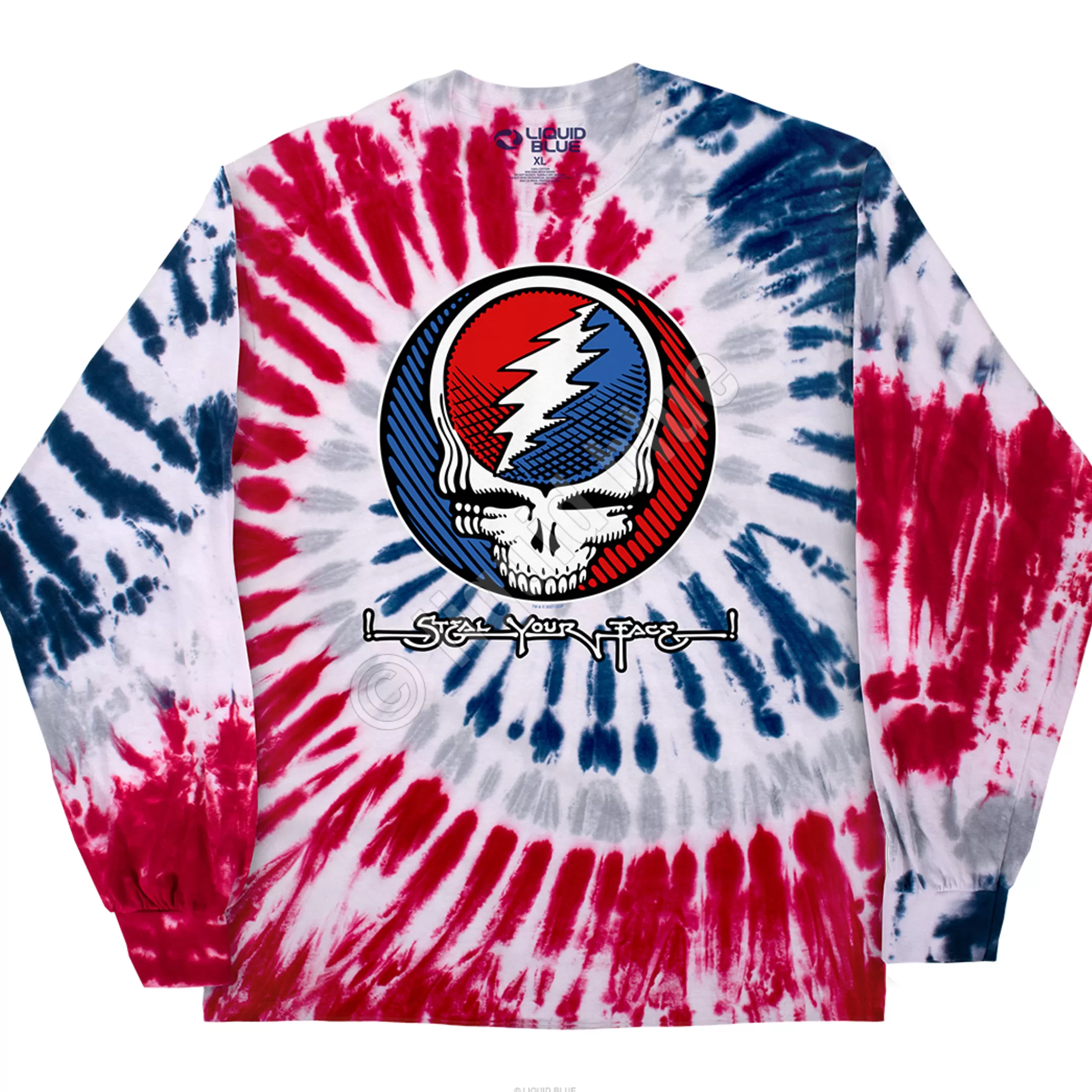 Long Sleeve | Grateful Dead<Liquid Blue SYF Underground Tie-Dye Long Sleeve T-Shirt