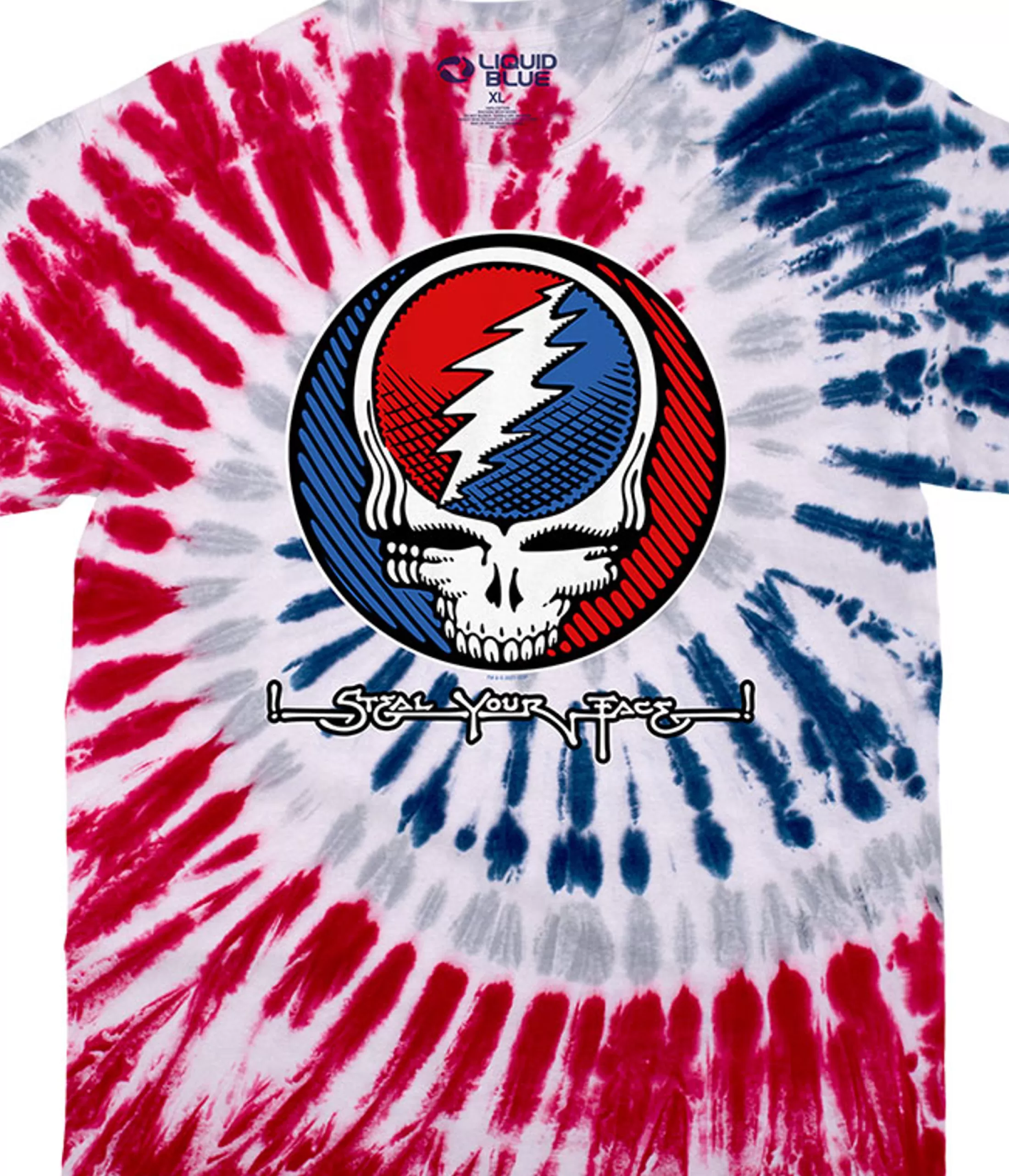 T-Shirt | Grateful Dead<Liquid Blue SYF Underground Tie-Dye T-Shirt