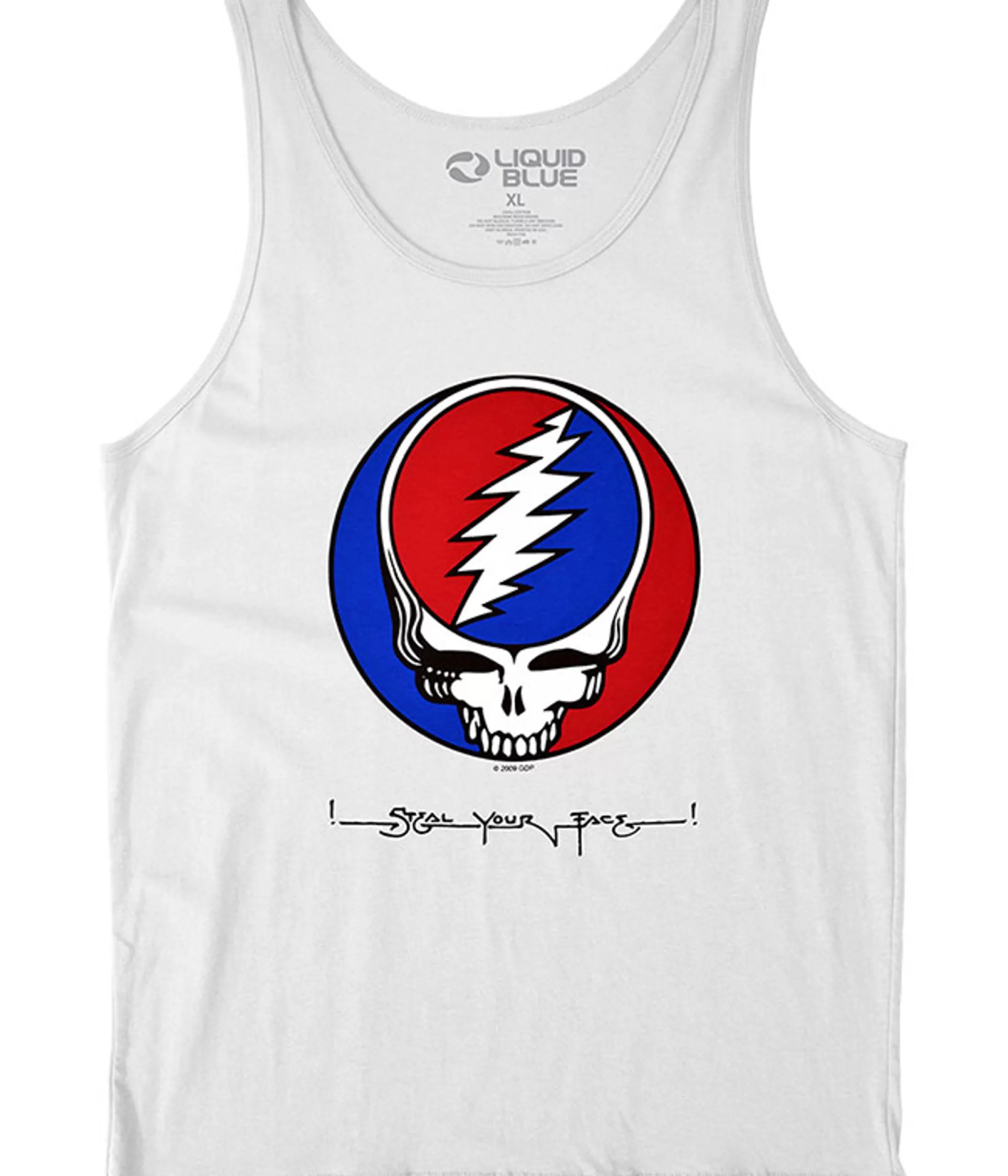 Tank Top | Grateful Dead<Liquid Blue SYF White Tank Top T-Shirt