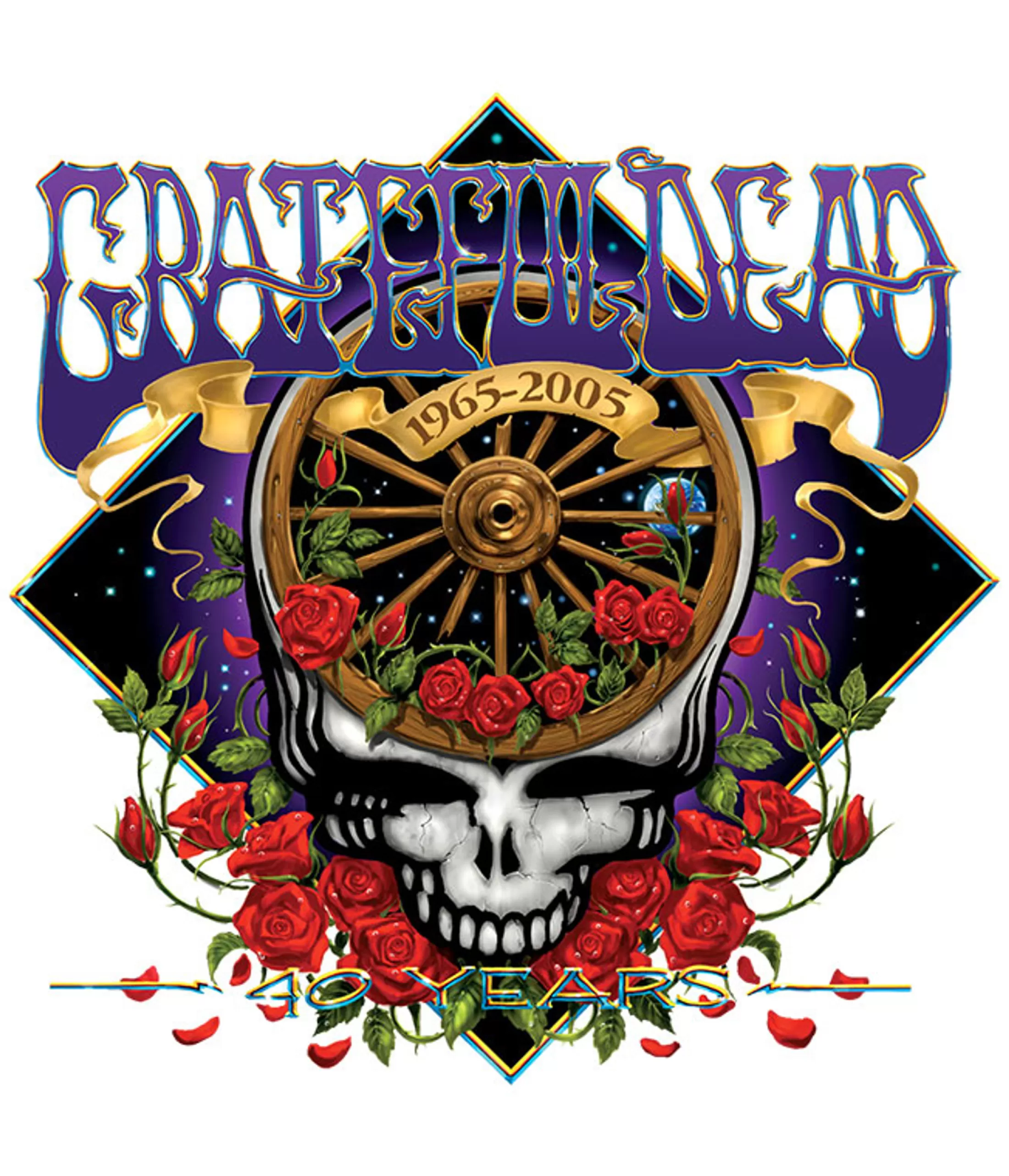 Grateful Dead<Liquid Blue 40th Anniversary Sticker