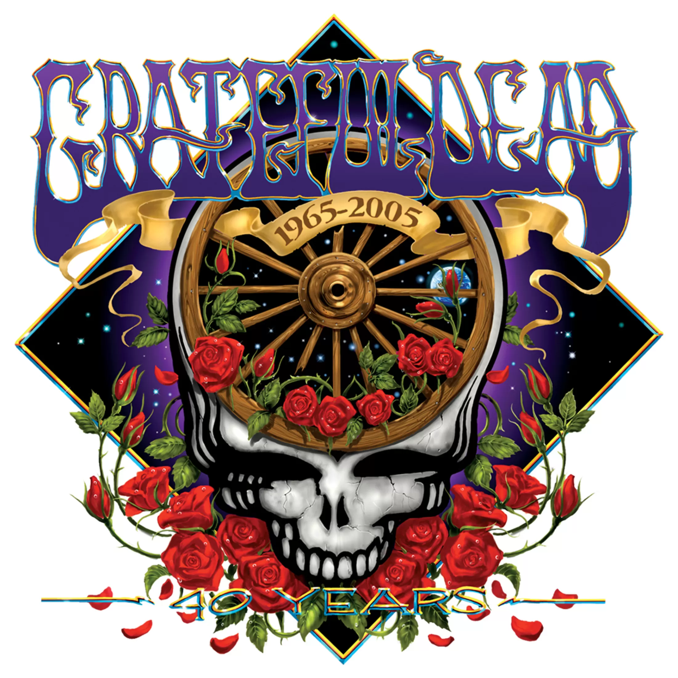 Grateful Dead<Liquid Blue 40th Anniversary Sticker