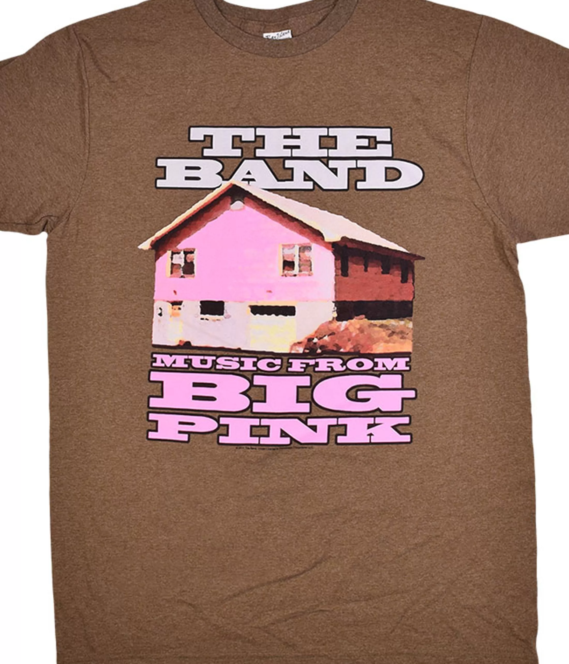 T-Shirt | The Band<Liquid Blue The Band Big Pink Brown Heather T-Shirt