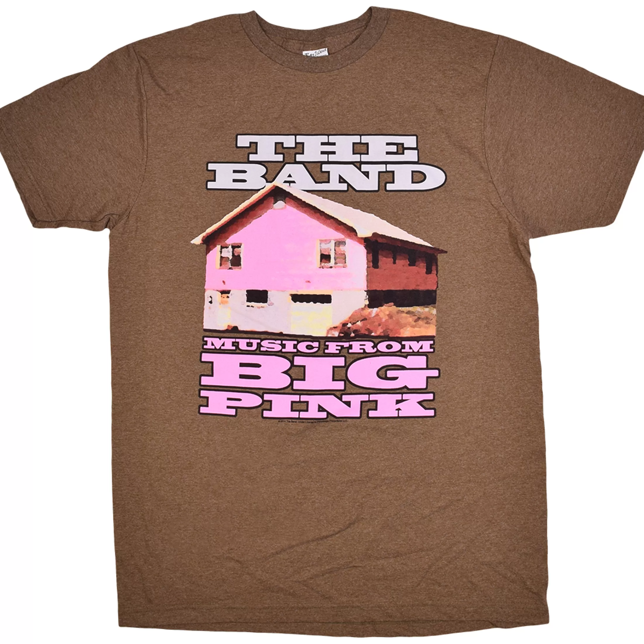 T-Shirt | The Band<Liquid Blue The Band Big Pink Brown Heather T-Shirt