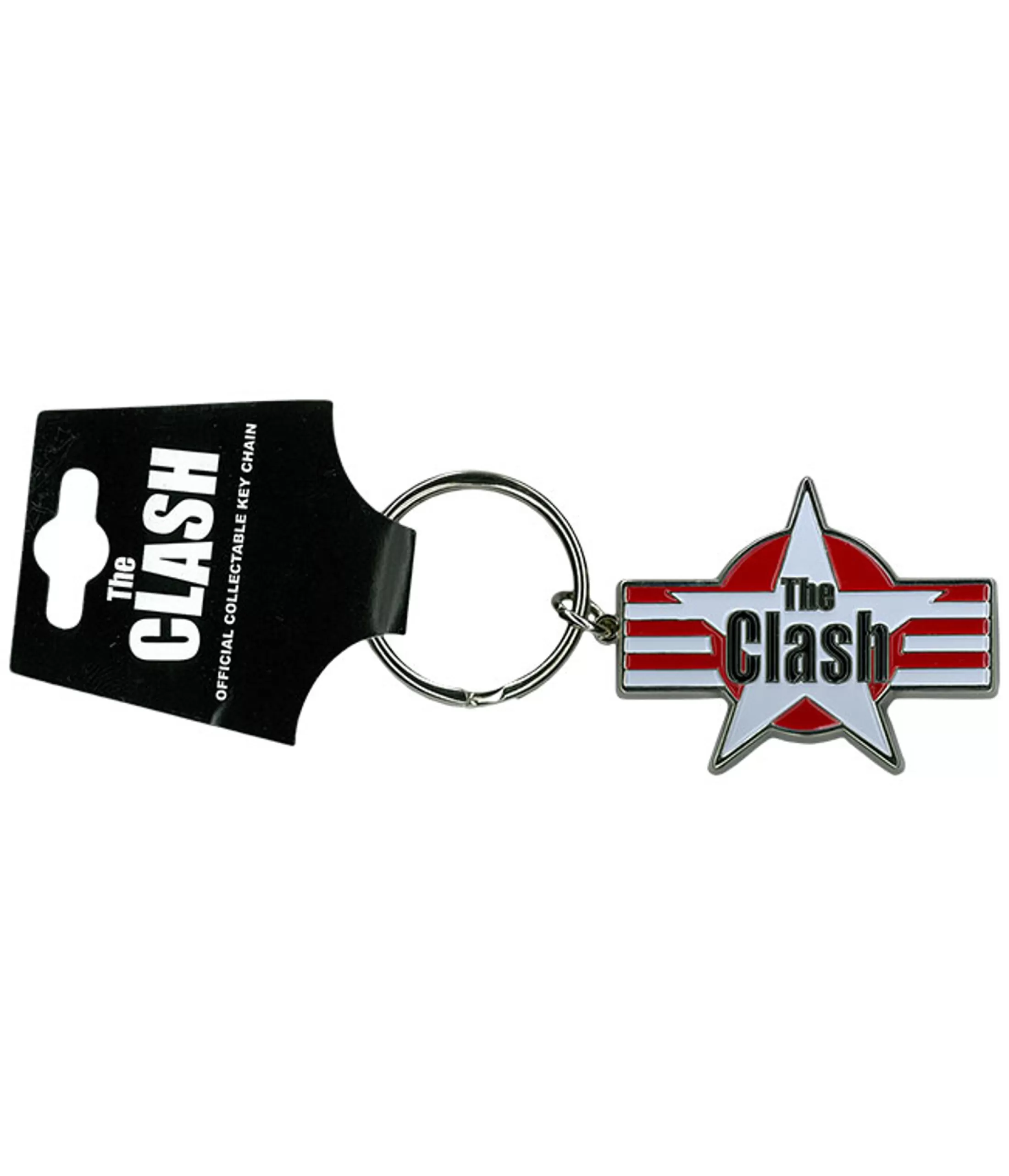 Keychains | The Clash<Liquid Blue The Clash Logo Keychain