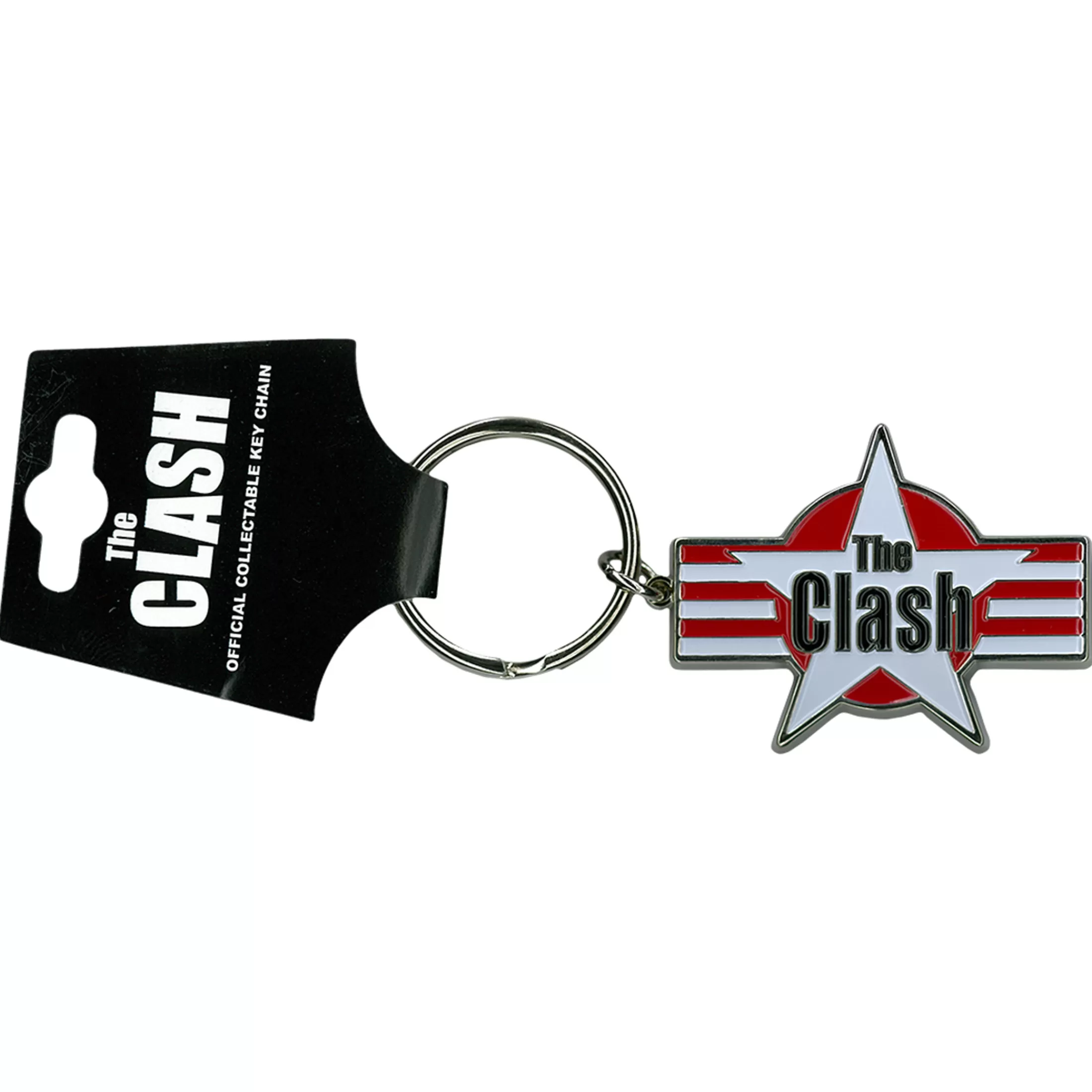 Keychains | The Clash<Liquid Blue The Clash Logo Keychain