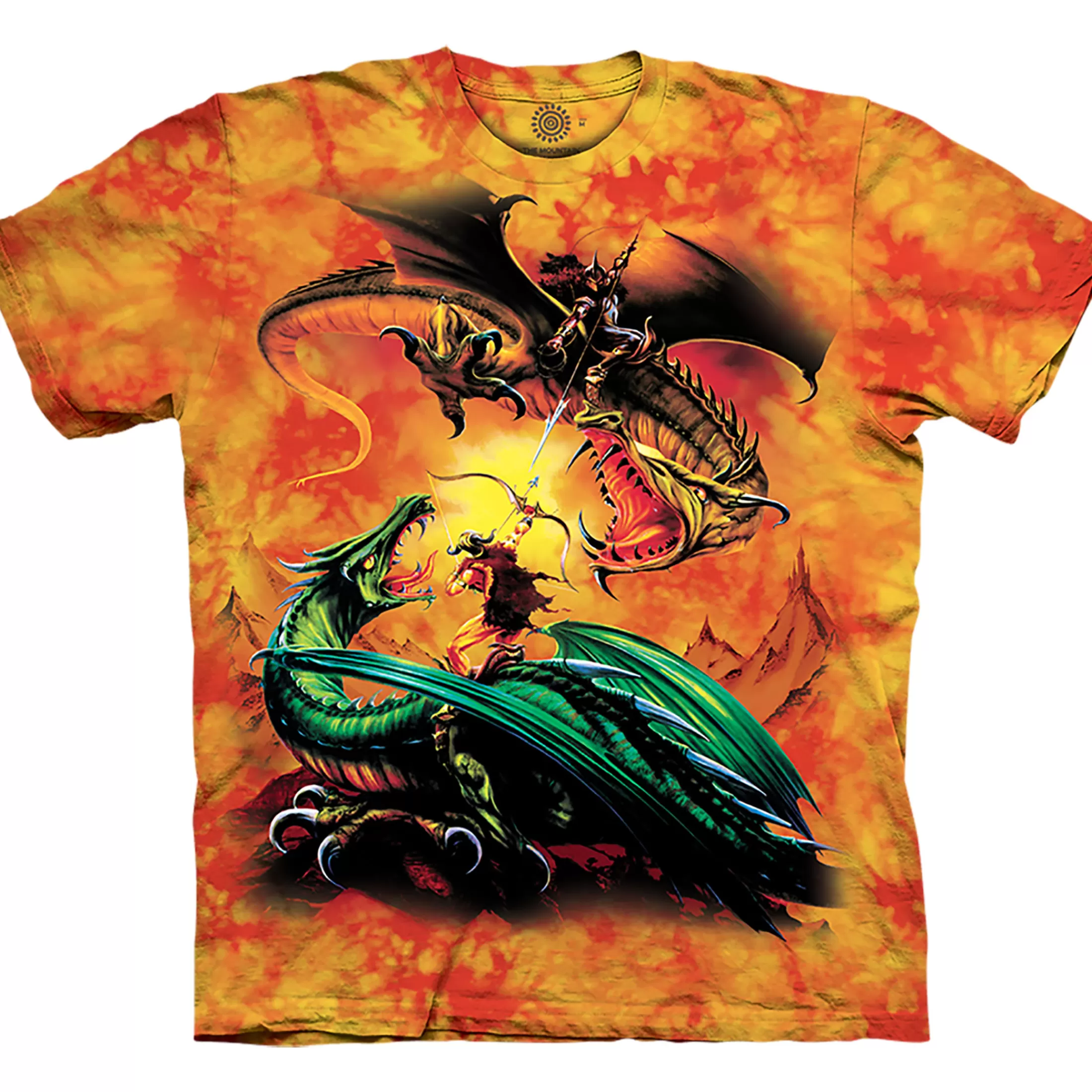 T-Shirt | Dragons<Liquid Blue The Duel Classic Cotton T-Shirt