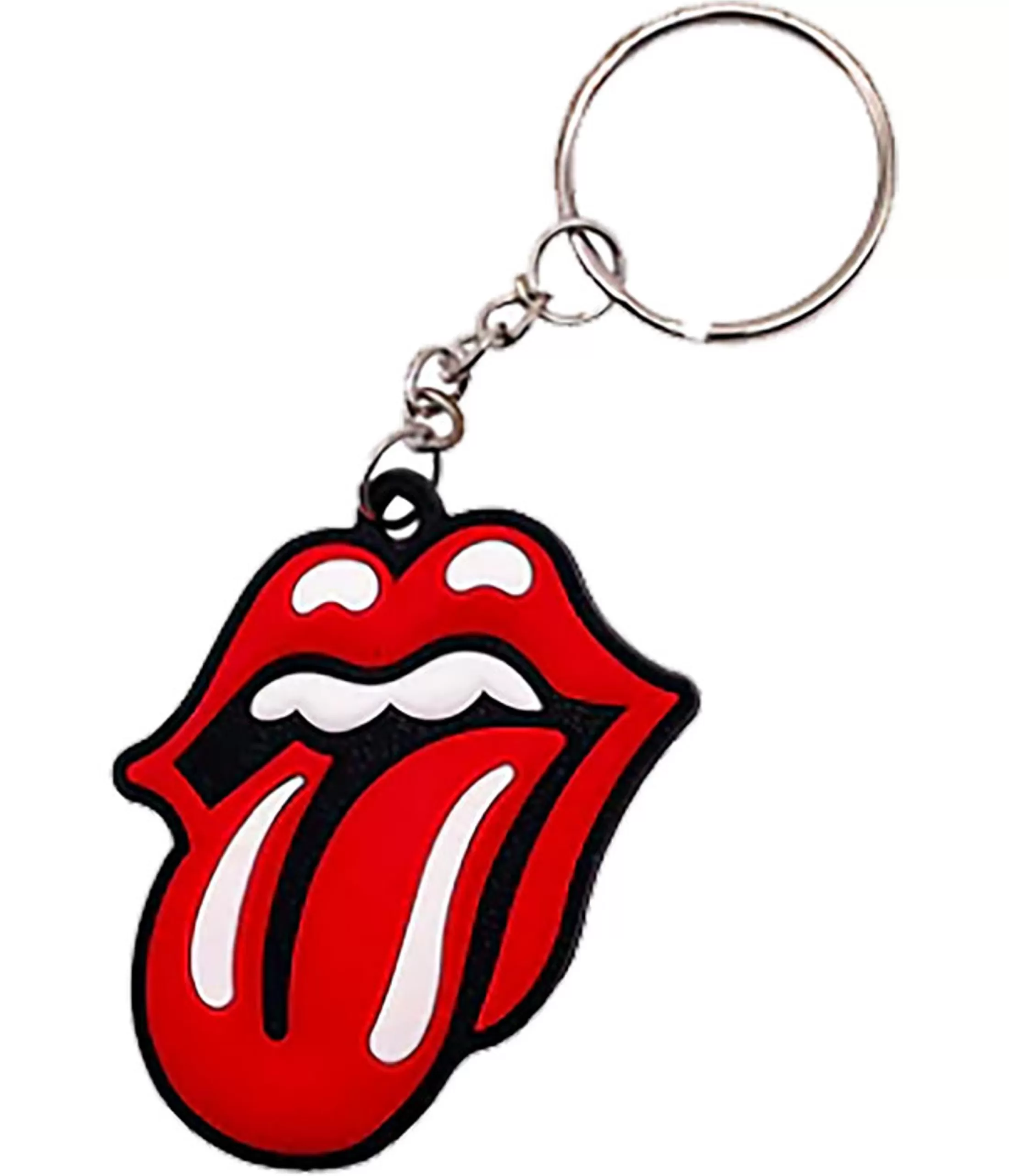 Keychains | Rolling Stones<Liquid Blue The Rolling Stones Tongue Keychain