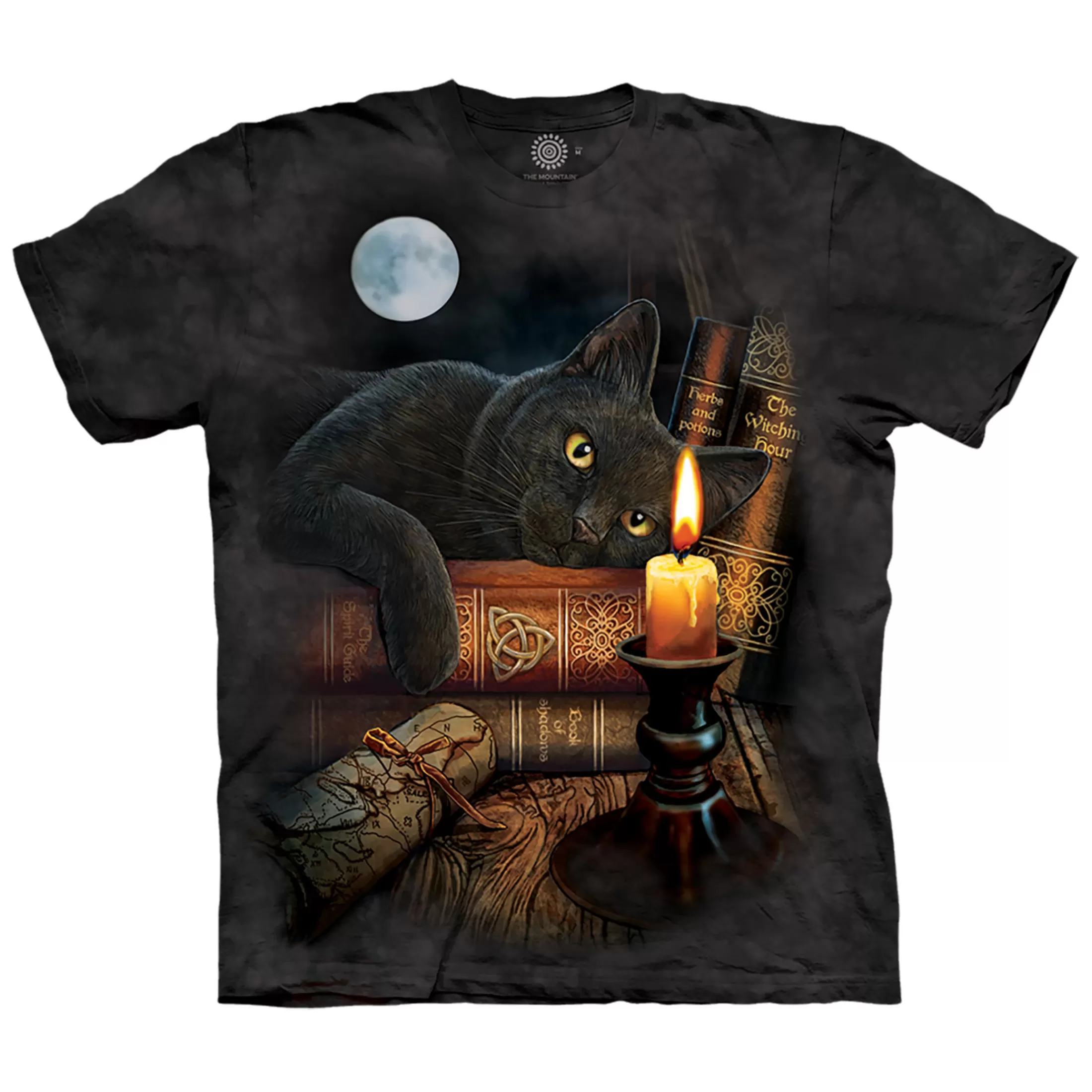 T-Shirt | Halloween<Liquid Blue The Witching Hour Classic Cotton T-Shirt