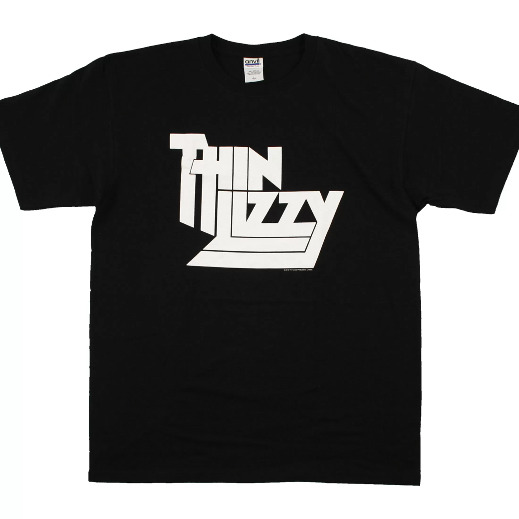 T-Shirt | Thin Lizzy<Liquid Blue Thin Lizzy Logo Black T-Shirt