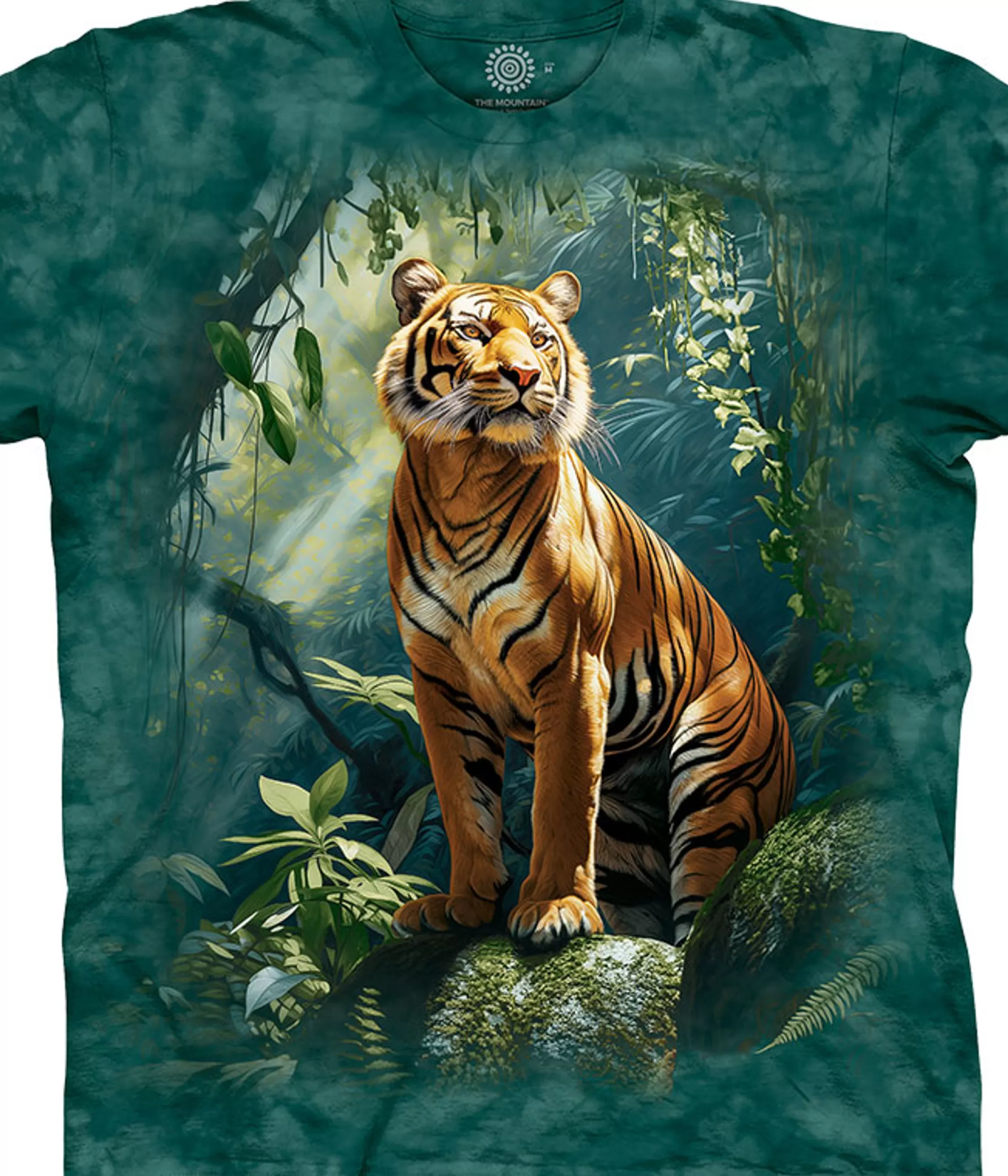 T-Shirt | Wild Animals<Liquid Blue Tiger Grove Classic Cotton T-Shirt