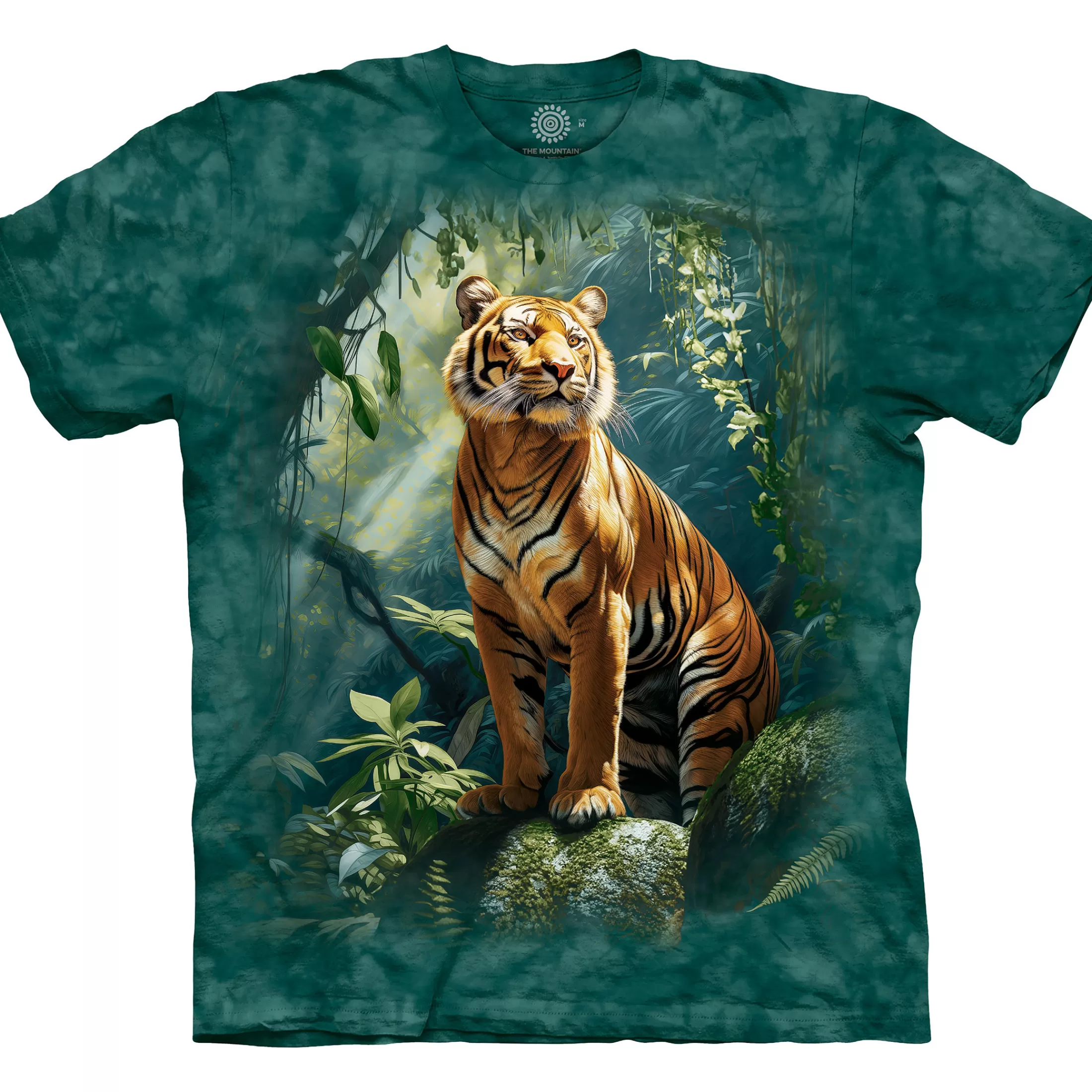 T-Shirt | Wild Animals<Liquid Blue Tiger Grove Classic Cotton T-Shirt