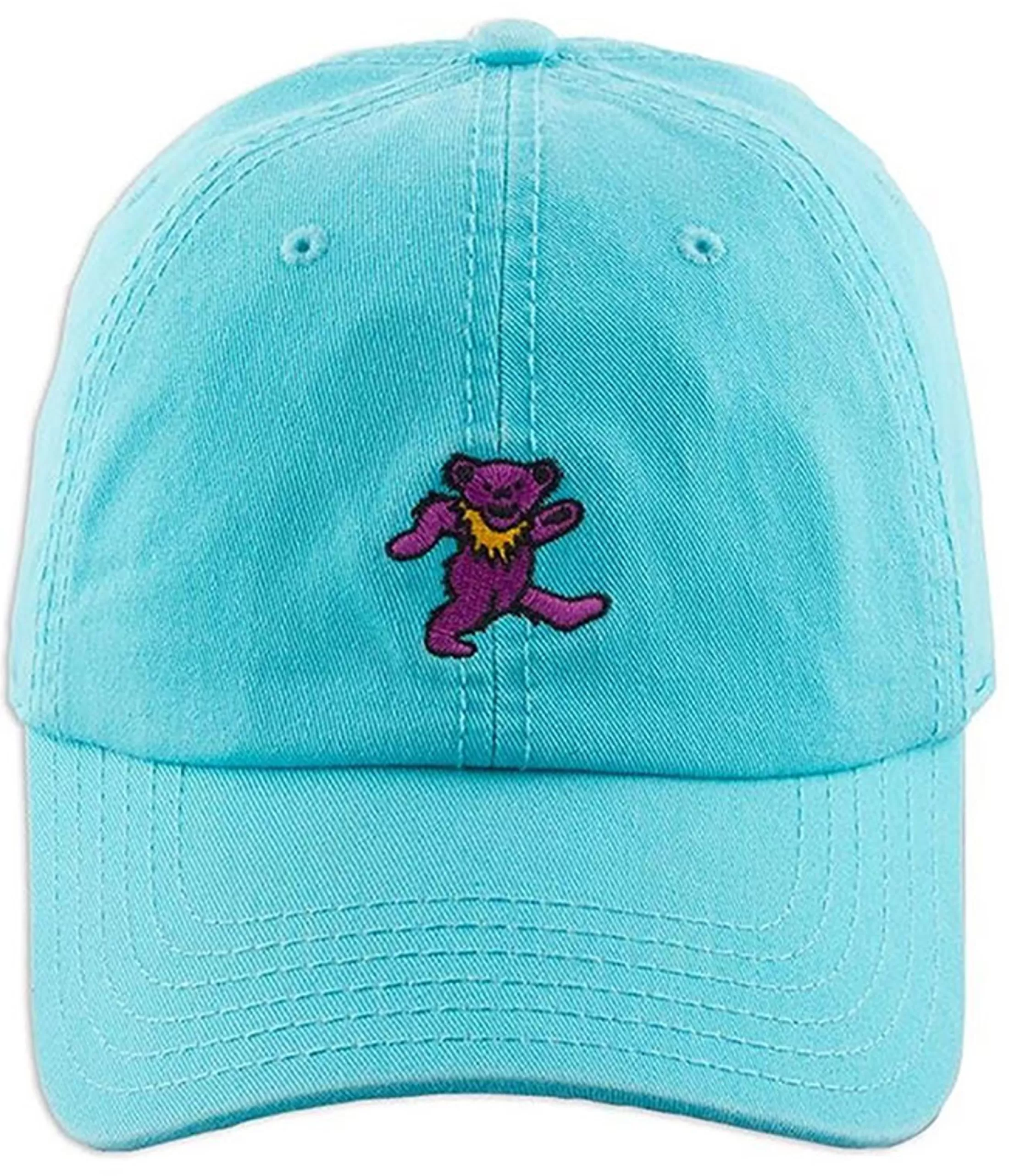 Hats | Grateful Dead<Liquid Blue Tiny Purple Bear Dad Hat