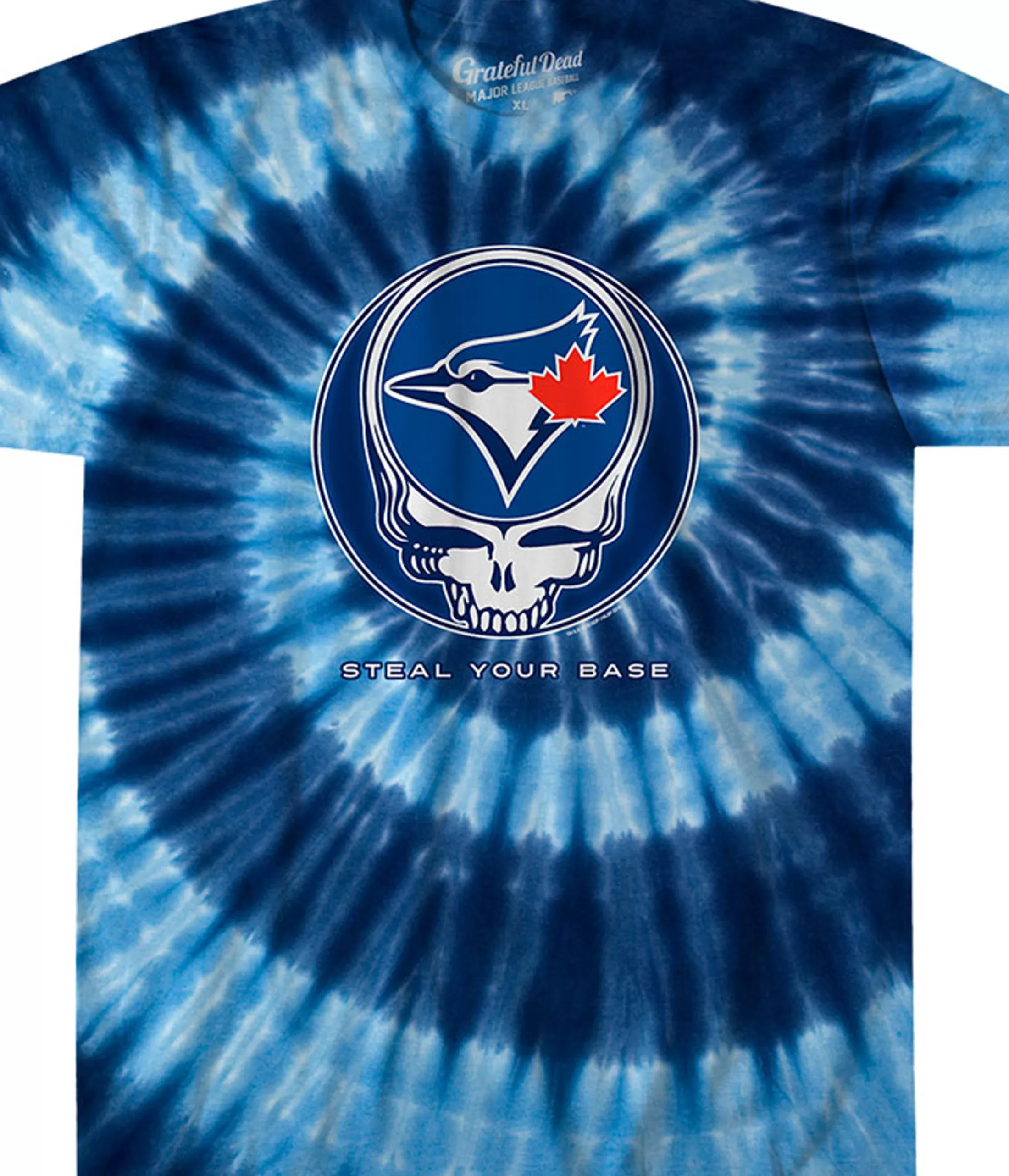 T-Shirt | Toronto Blue Jays<Liquid Blue Toronto Blue Jays Steal Your Base Tie-Dye T-Shirt