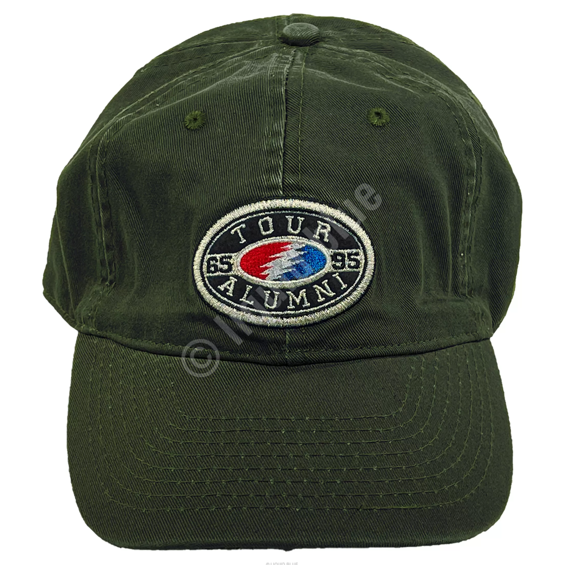 Hats | Grateful Dead<Liquid Blue Tour Alumni Bolt Green Hat