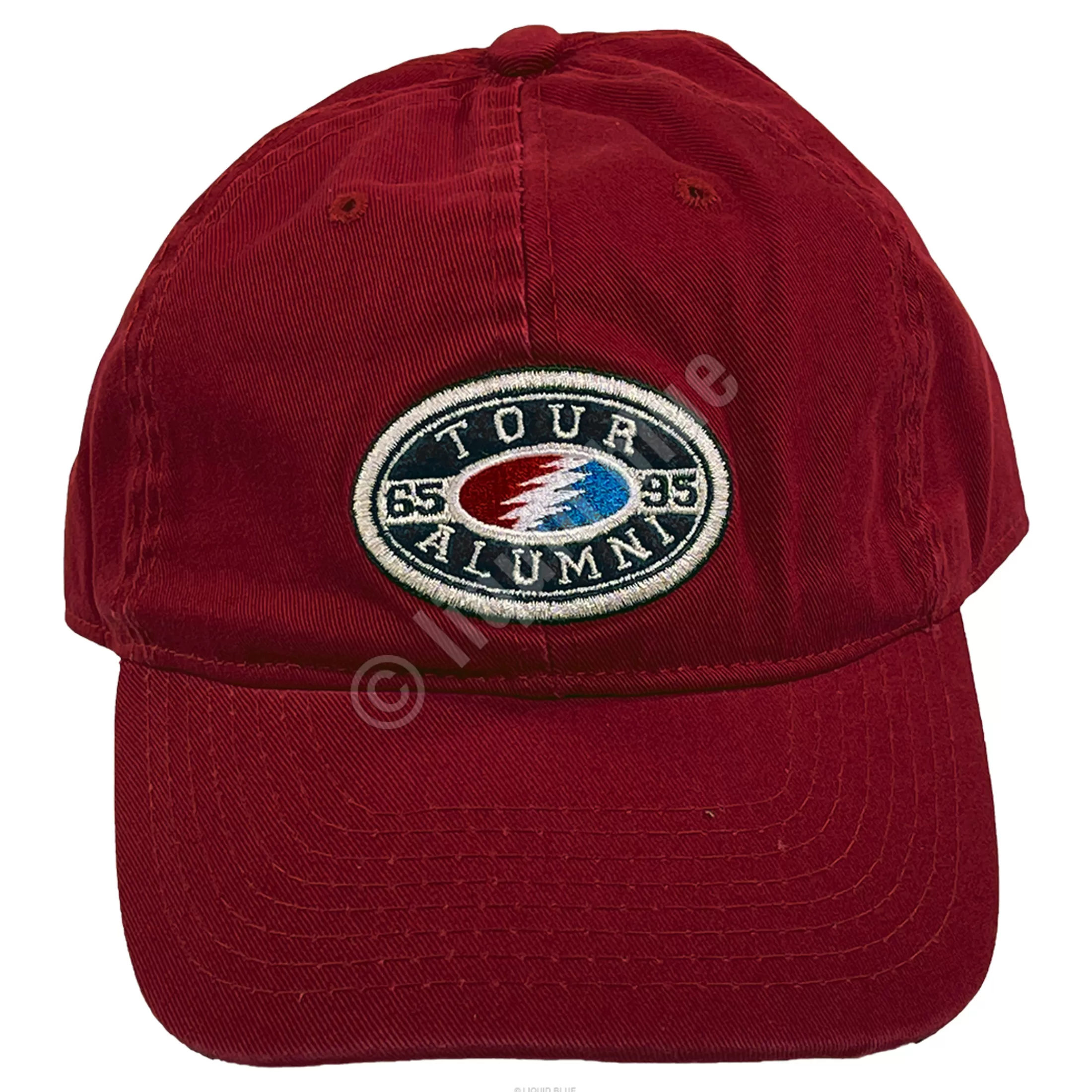 Hats | Grateful Dead<Liquid Blue Tour Alumni Bolt Red Hat