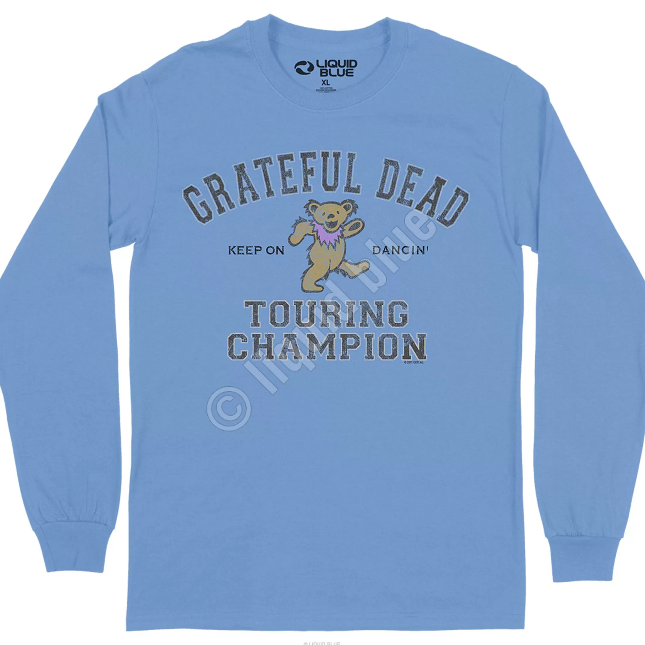 Long Sleeve | Grateful Dead<Liquid Blue Touring Champion Long Sleeve T-Shirt