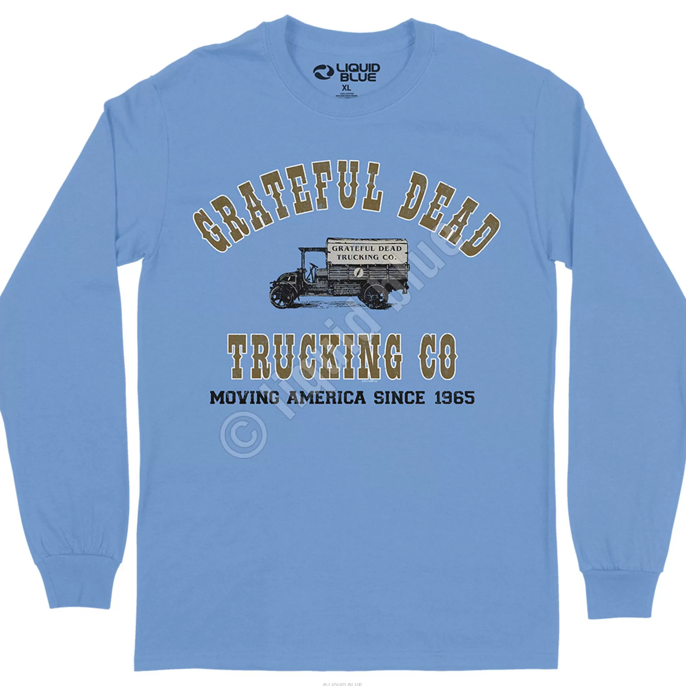 Long Sleeve | Grateful Dead<Liquid Blue Truckin Long Sleeve T-Shirt