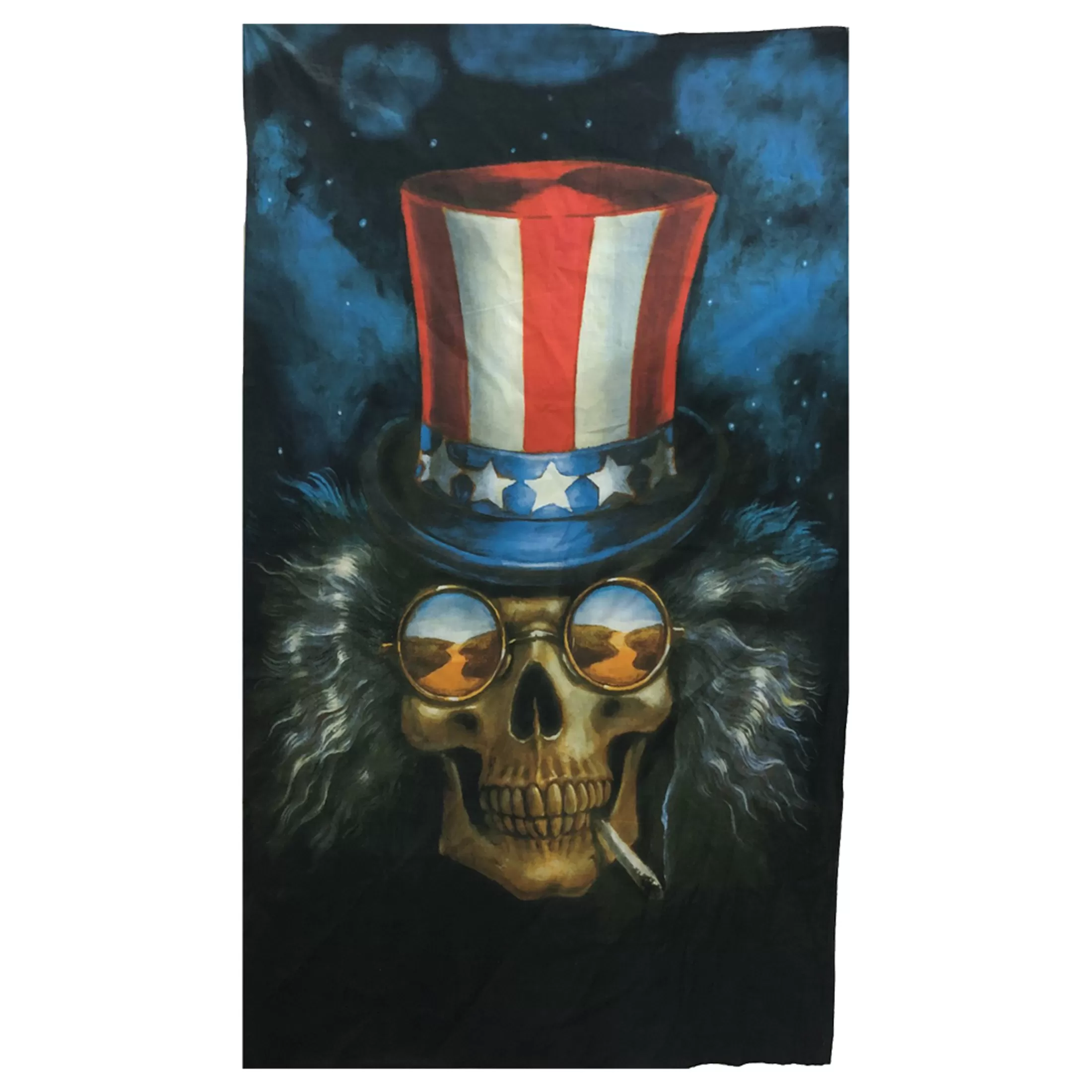 Grateful Dead | Classic<Liquid Blue Uncle Sam Skull Heady Mini Tapestry