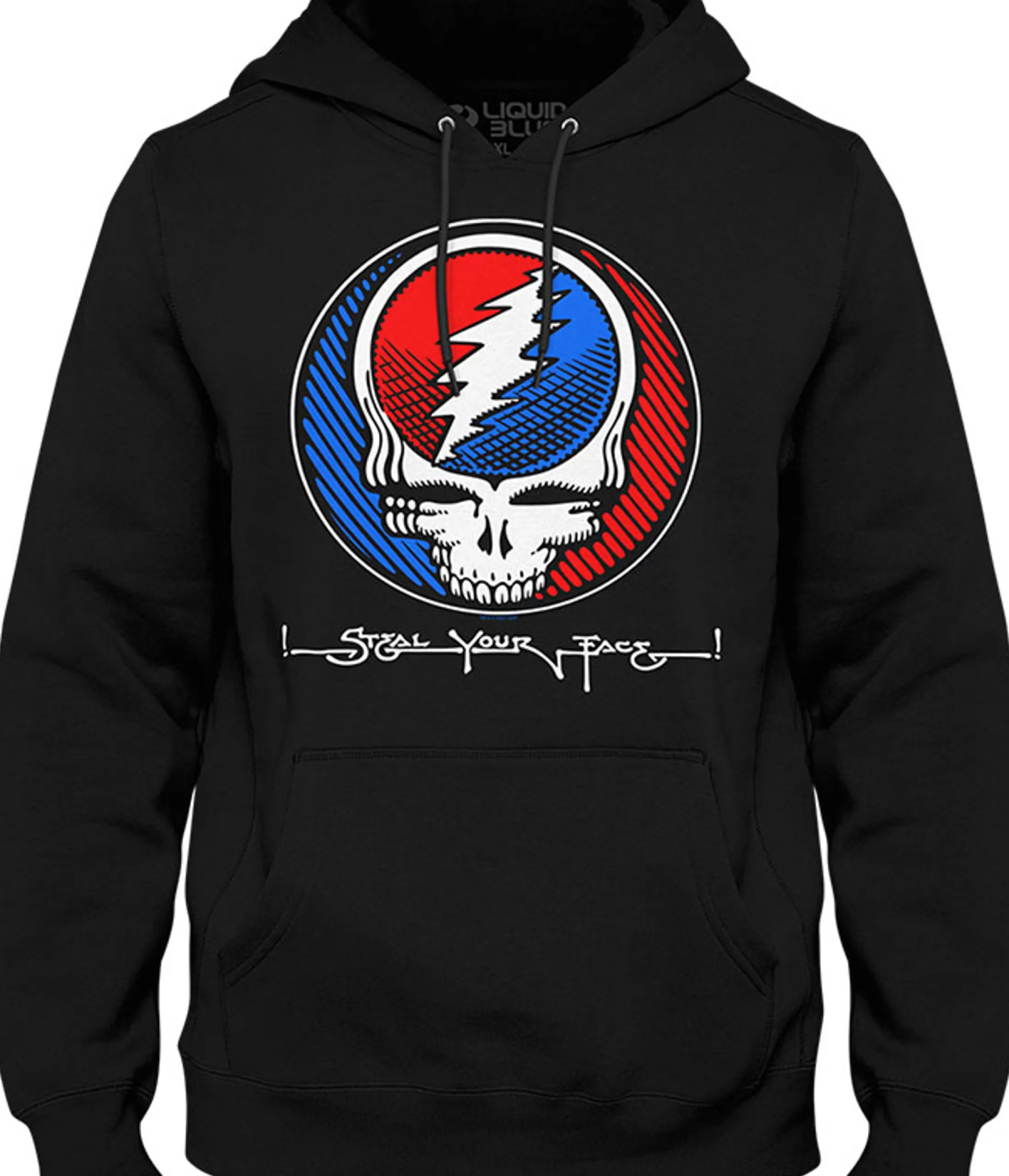 Hoodie | Grateful Dead<Liquid Blue Underground SYF Black Hoodie