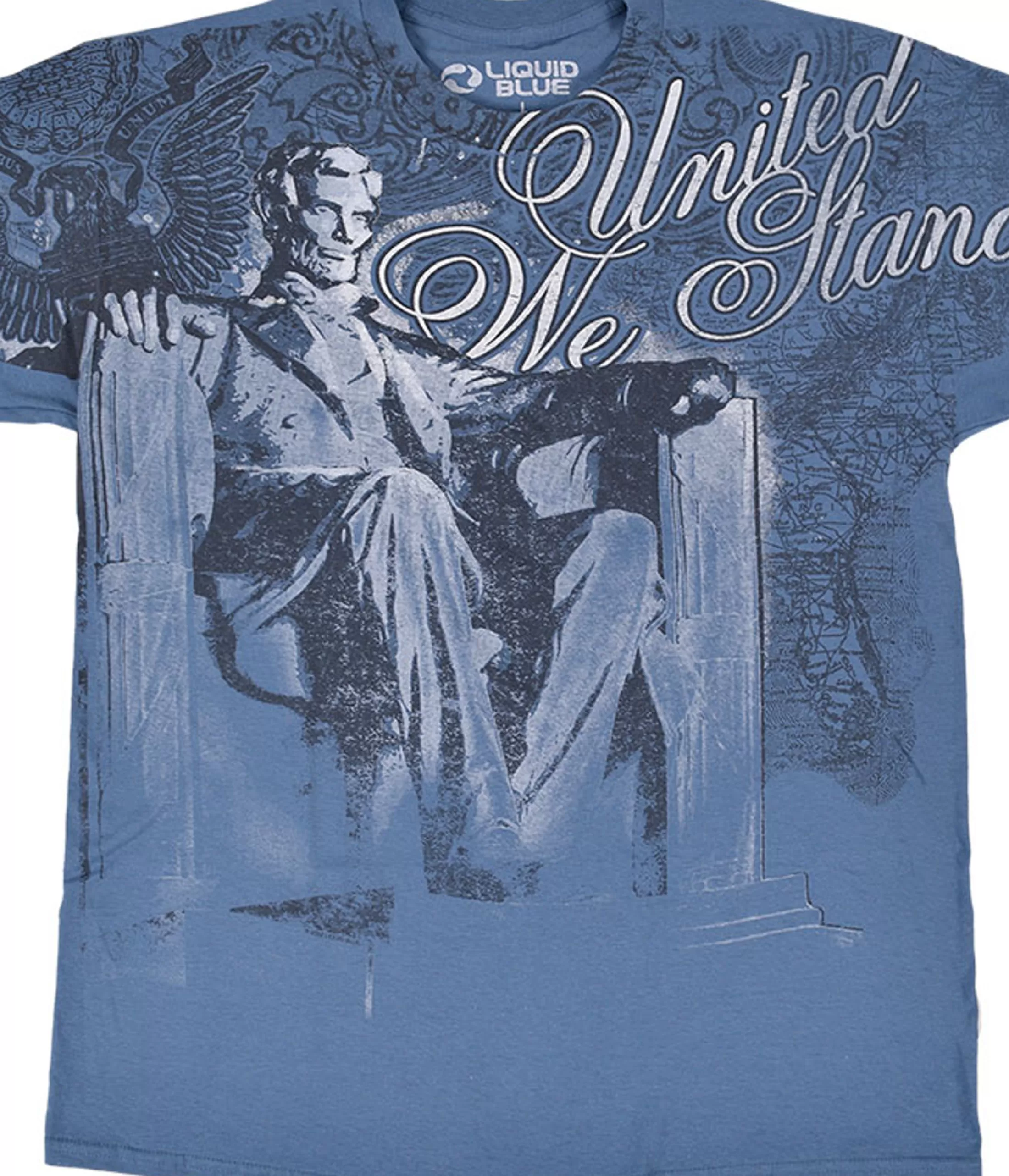 T-Shirt | Americana<Liquid Blue United We Stand Blue T-Shirt