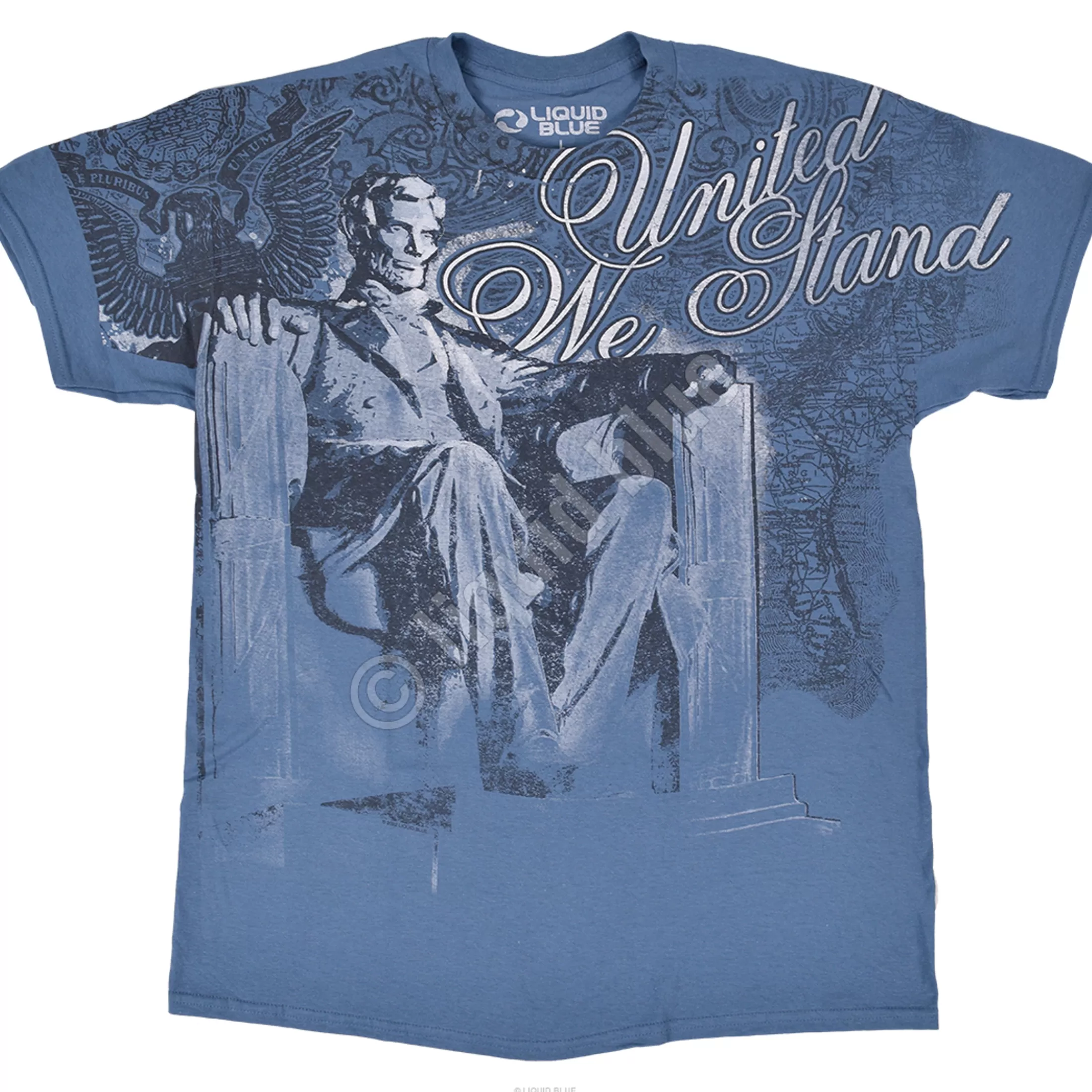 T-Shirt | Americana<Liquid Blue United We Stand Blue T-Shirt