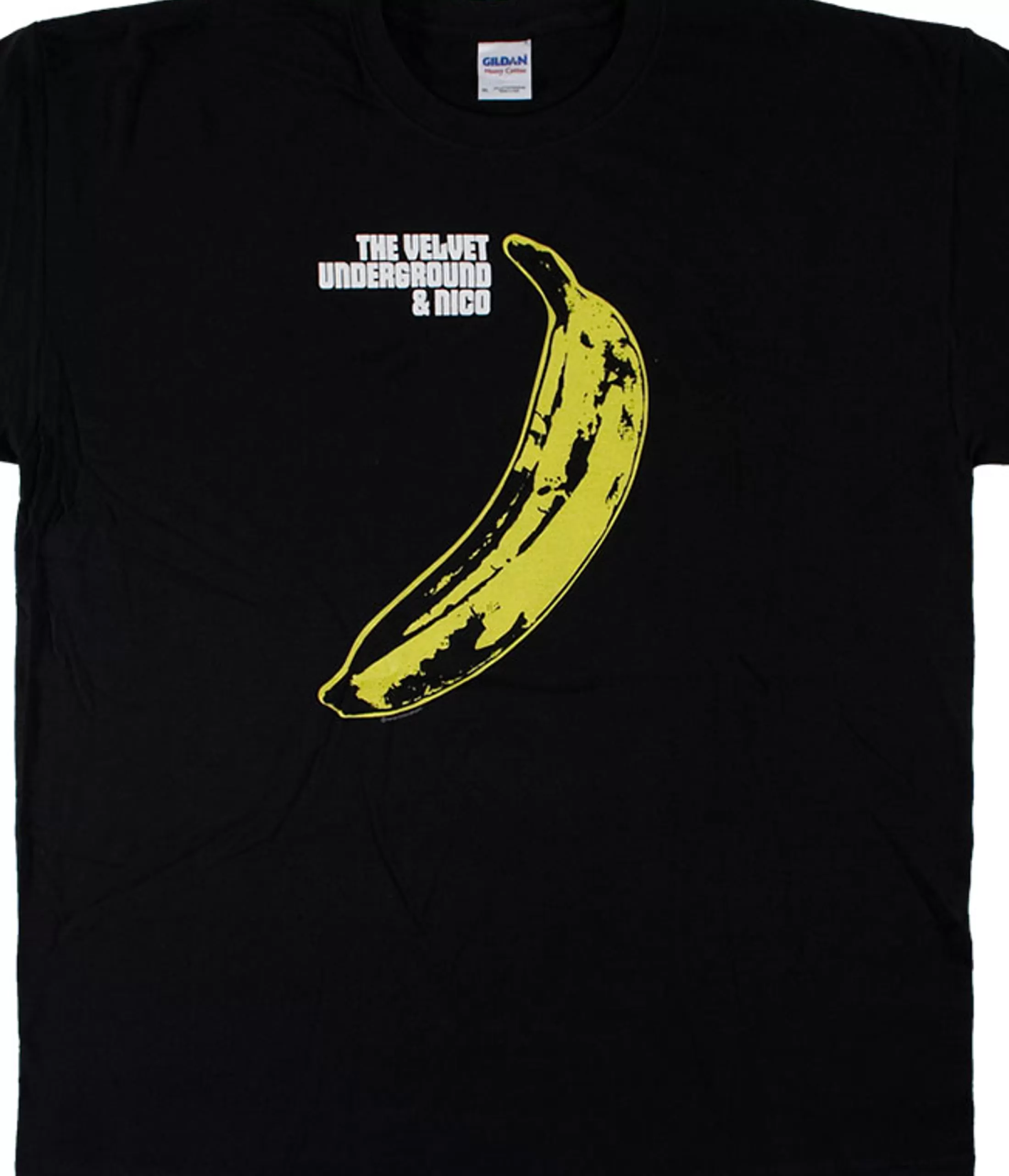 T-Shirt | Velvet Underground<Liquid Blue Velvet Underground Warhol Black T-Shirt