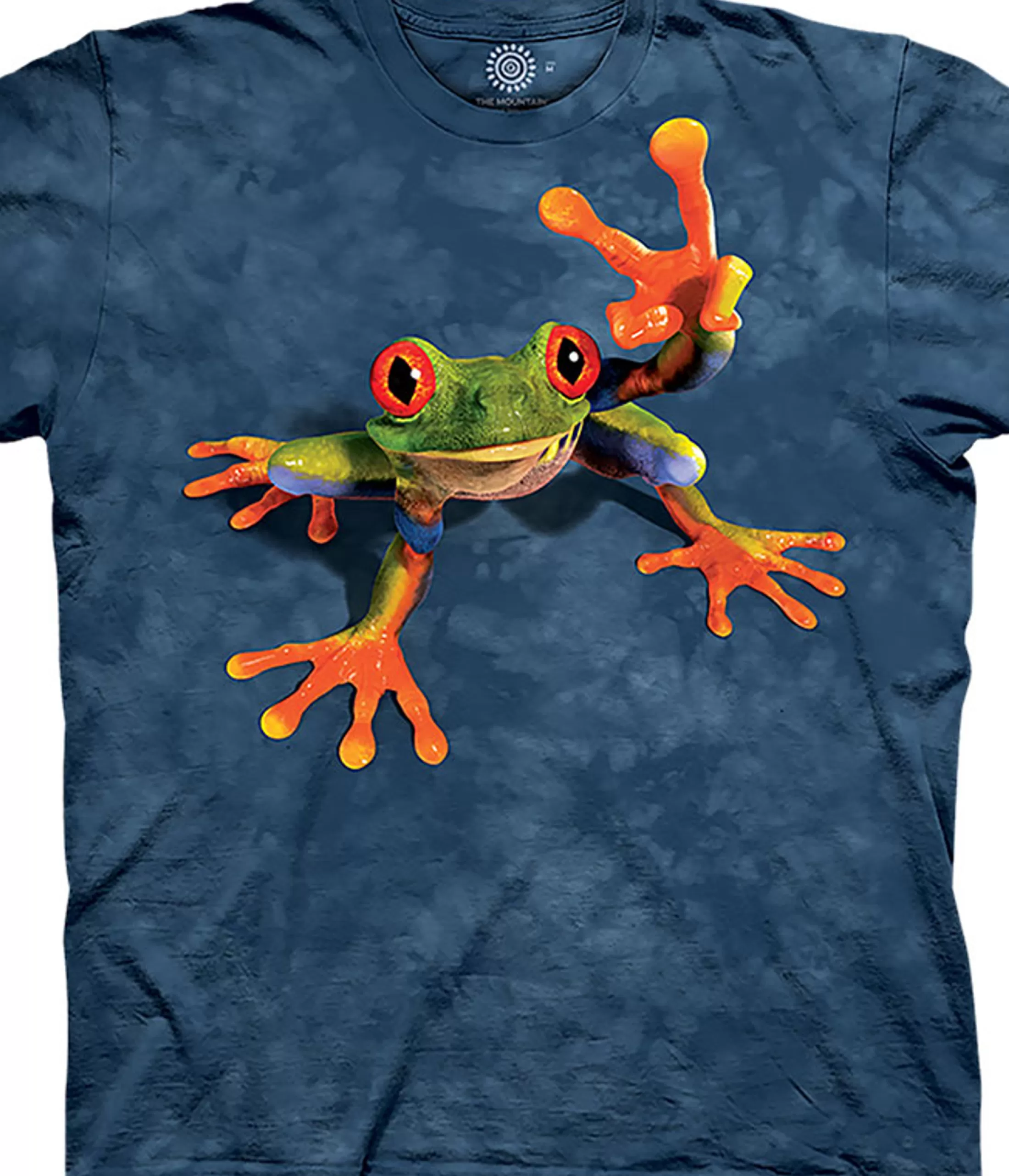 T-Shirt | Pets<Liquid Blue Victory Frog Classic Cotton T-Shirt