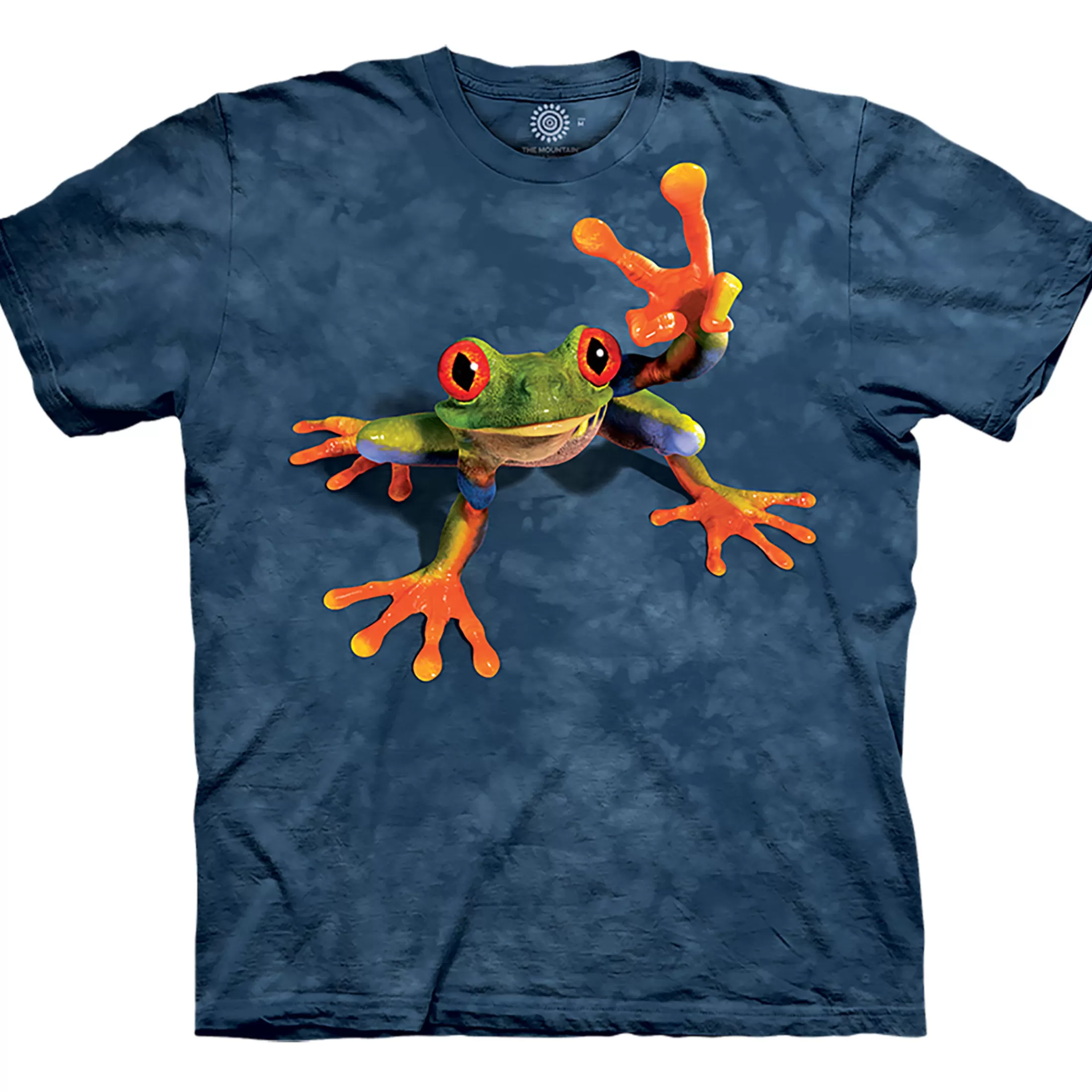 T-Shirt | Pets<Liquid Blue Victory Frog Classic Cotton T-Shirt