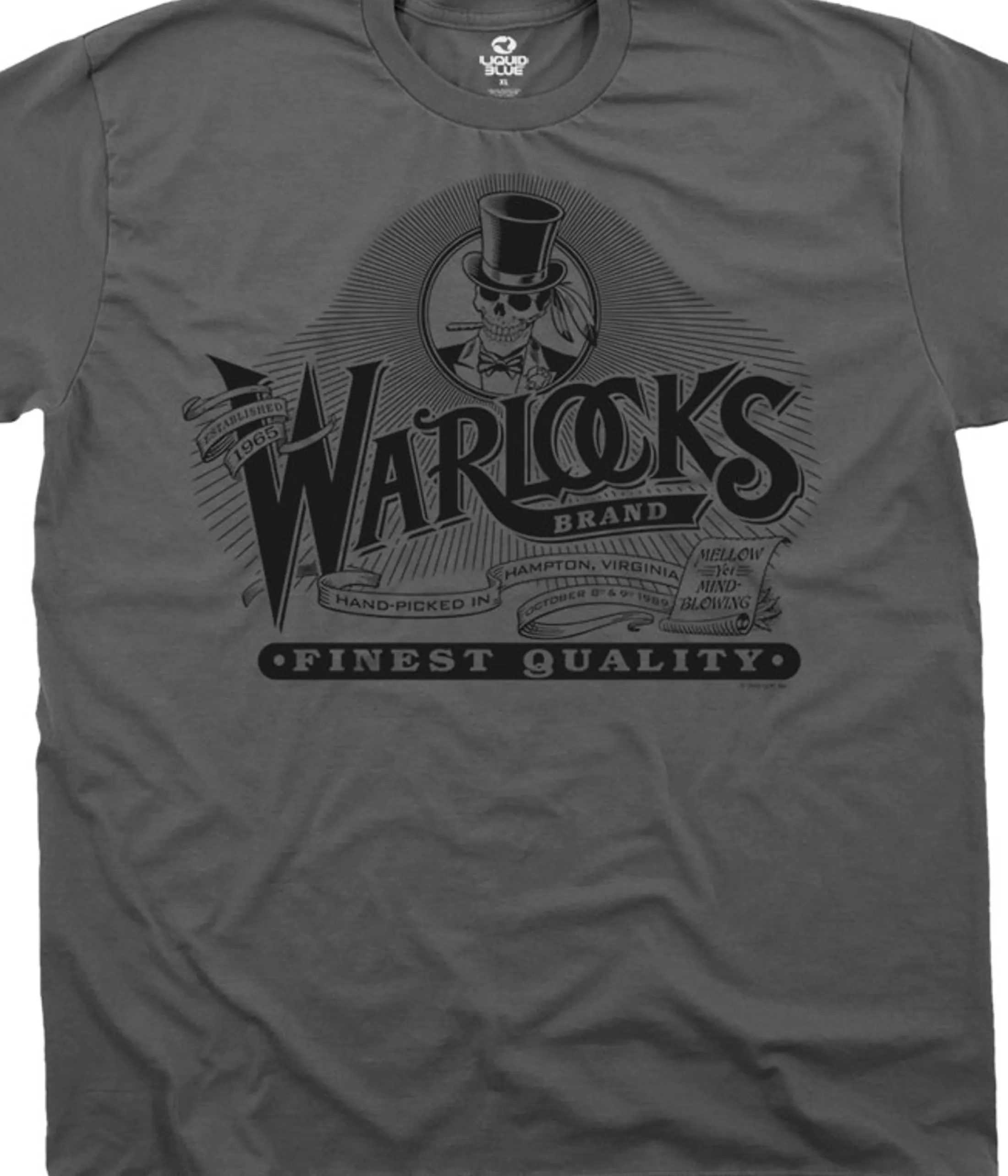 Athletic T-Shirt | Grateful Dead<Liquid Blue Warlocks Grey Athletic T-Shirt