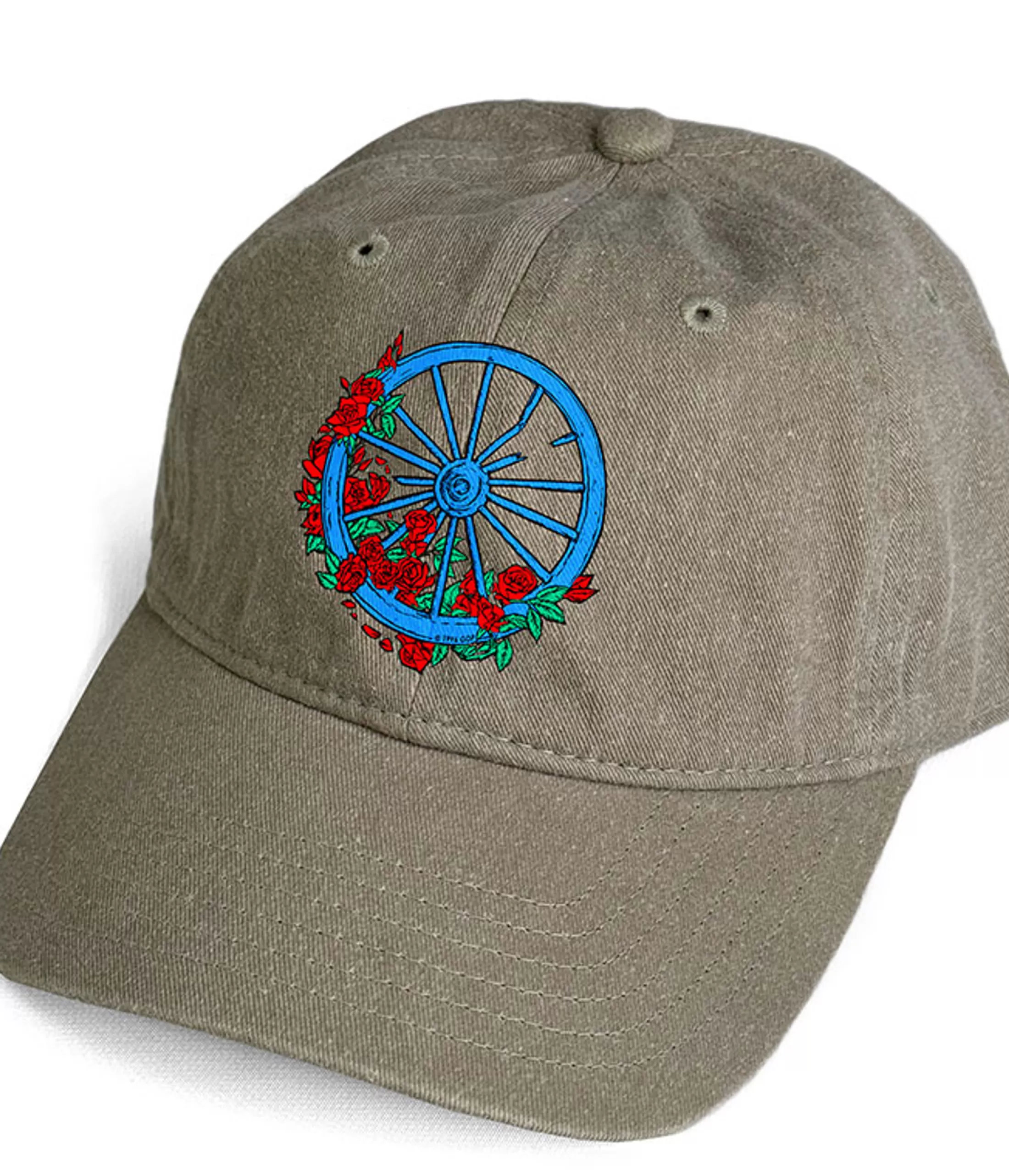 Hats | Grateful Dead<Liquid Blue Wheel and Roses Hat