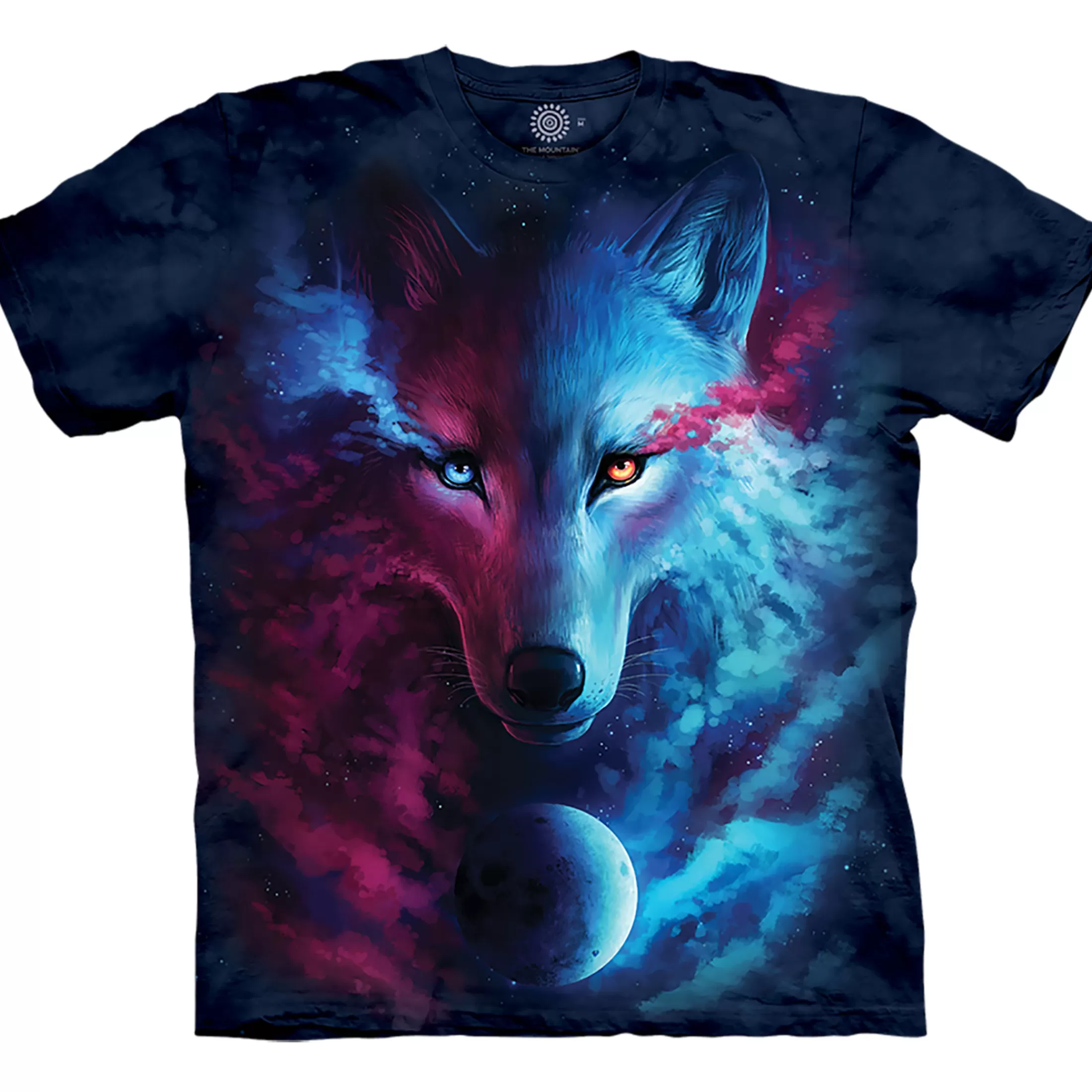 T-Shirt | Wolf Shirt Collection<Liquid Blue Where Light And Dark Meet Classic Cotton T-Shirt