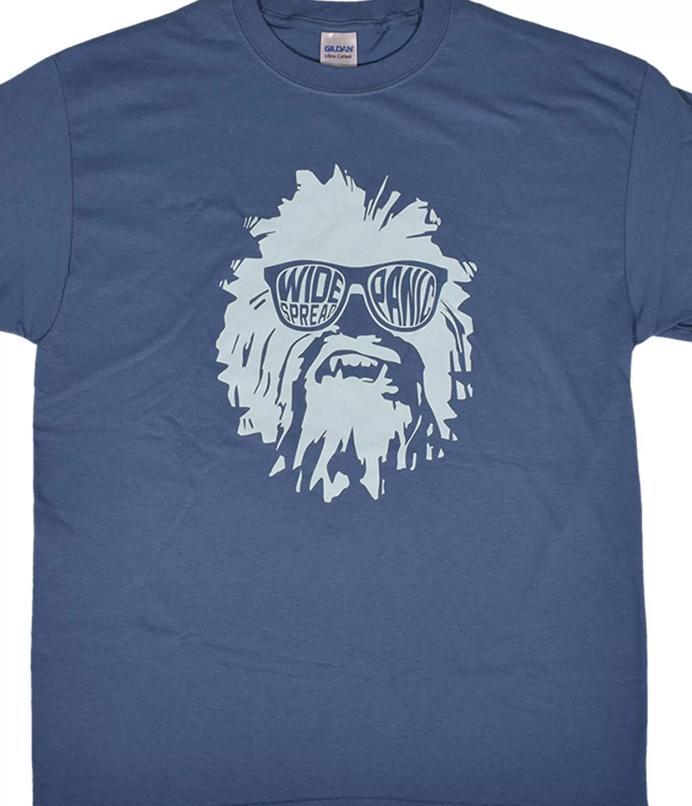 T-Shirt | Widespread Panic<Liquid Blue Widespread Wukee Glasses Blue T-Shirt