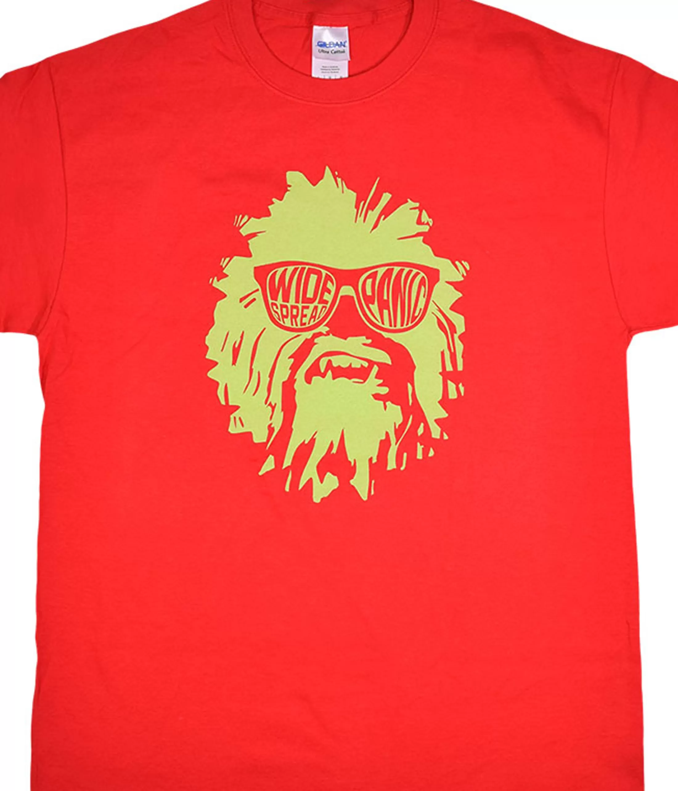 T-Shirt | Widespread Panic<Liquid Blue Widespread Wukee Glasses Red T-Shirt