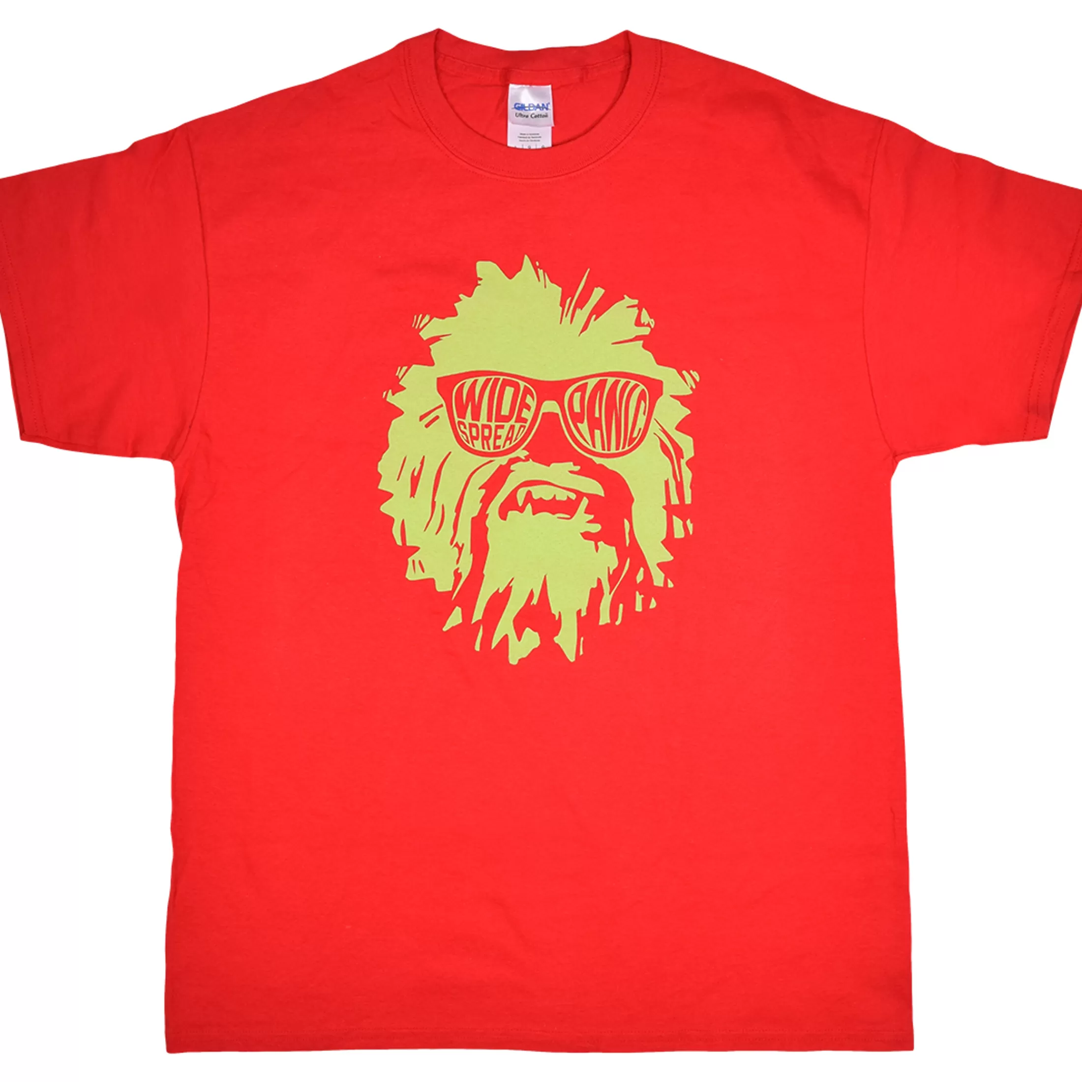 T-Shirt | Widespread Panic<Liquid Blue Widespread Wukee Glasses Red T-Shirt