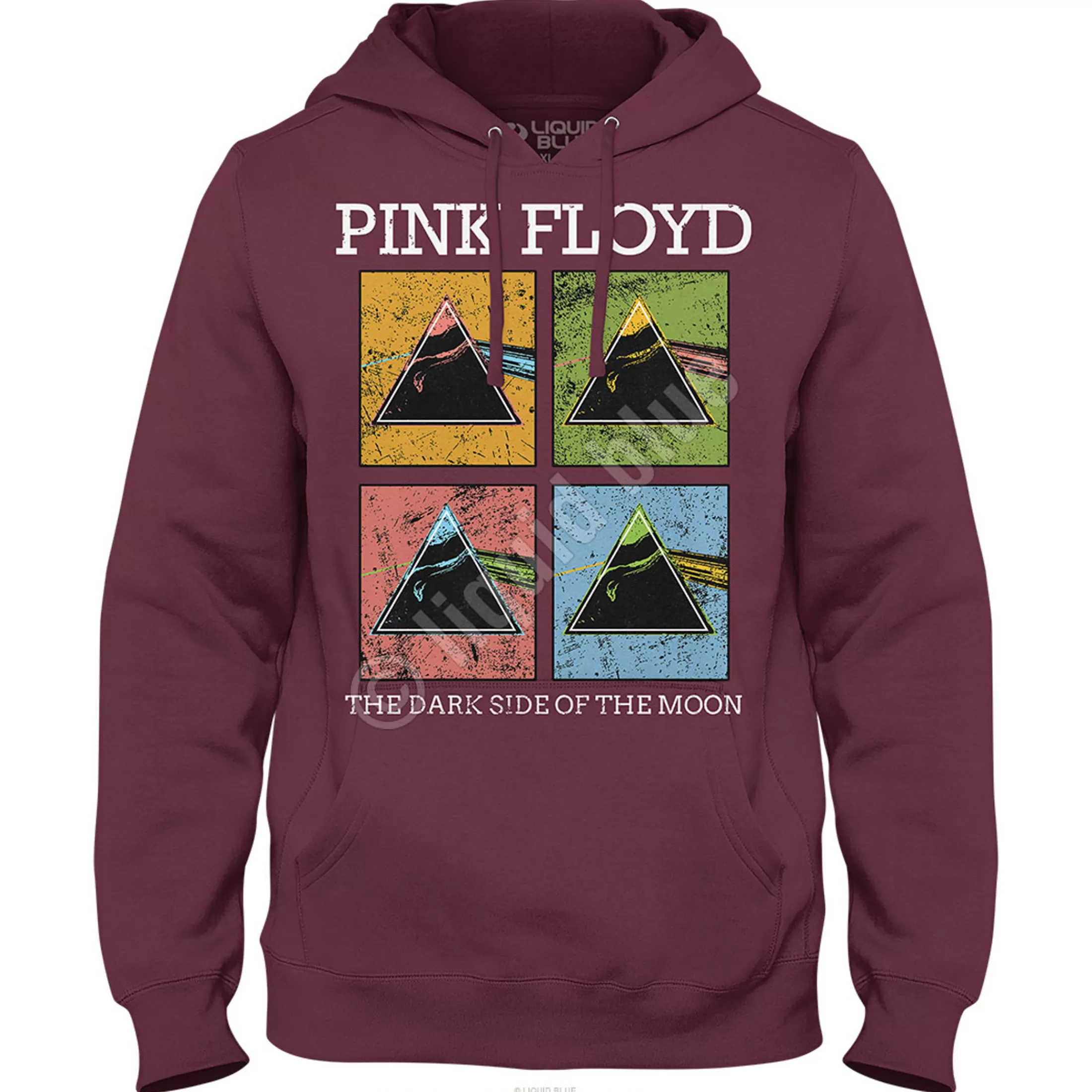 Hoodie | Pink Floyd<Liquid Blue Window Pane Hoodie