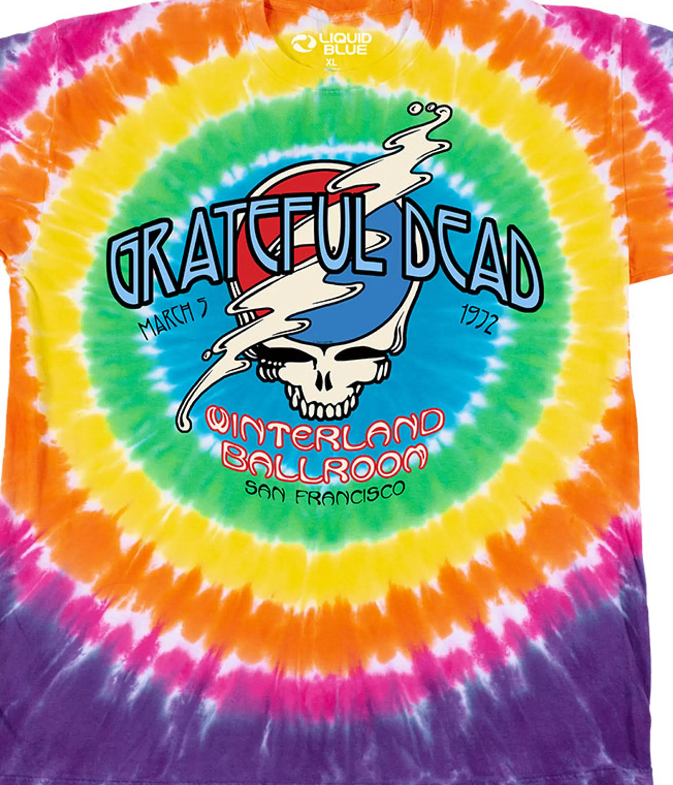 T-Shirt | Grateful Dead<Liquid Blue Winterland 72 T-Shirt