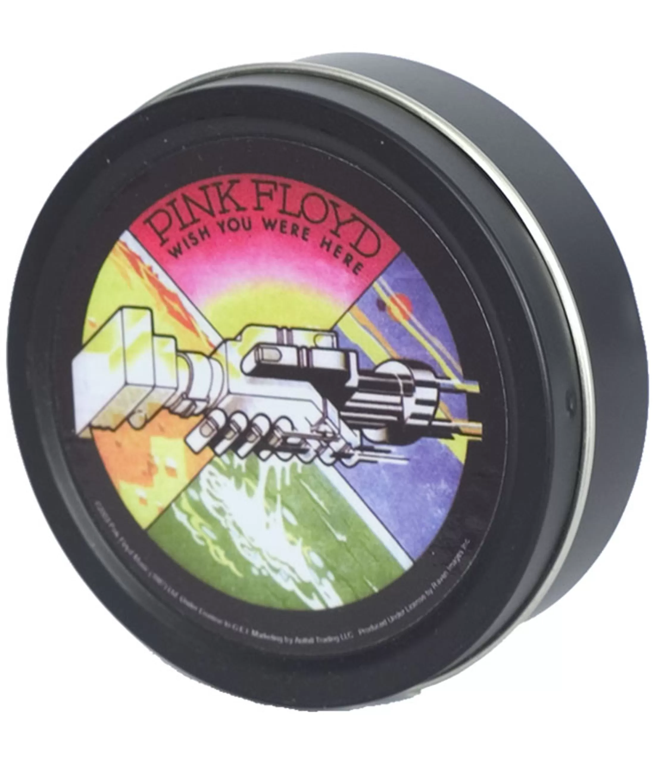 Pink Floyd<Liquid Blue Wish You Were Here Hands Stash Tin