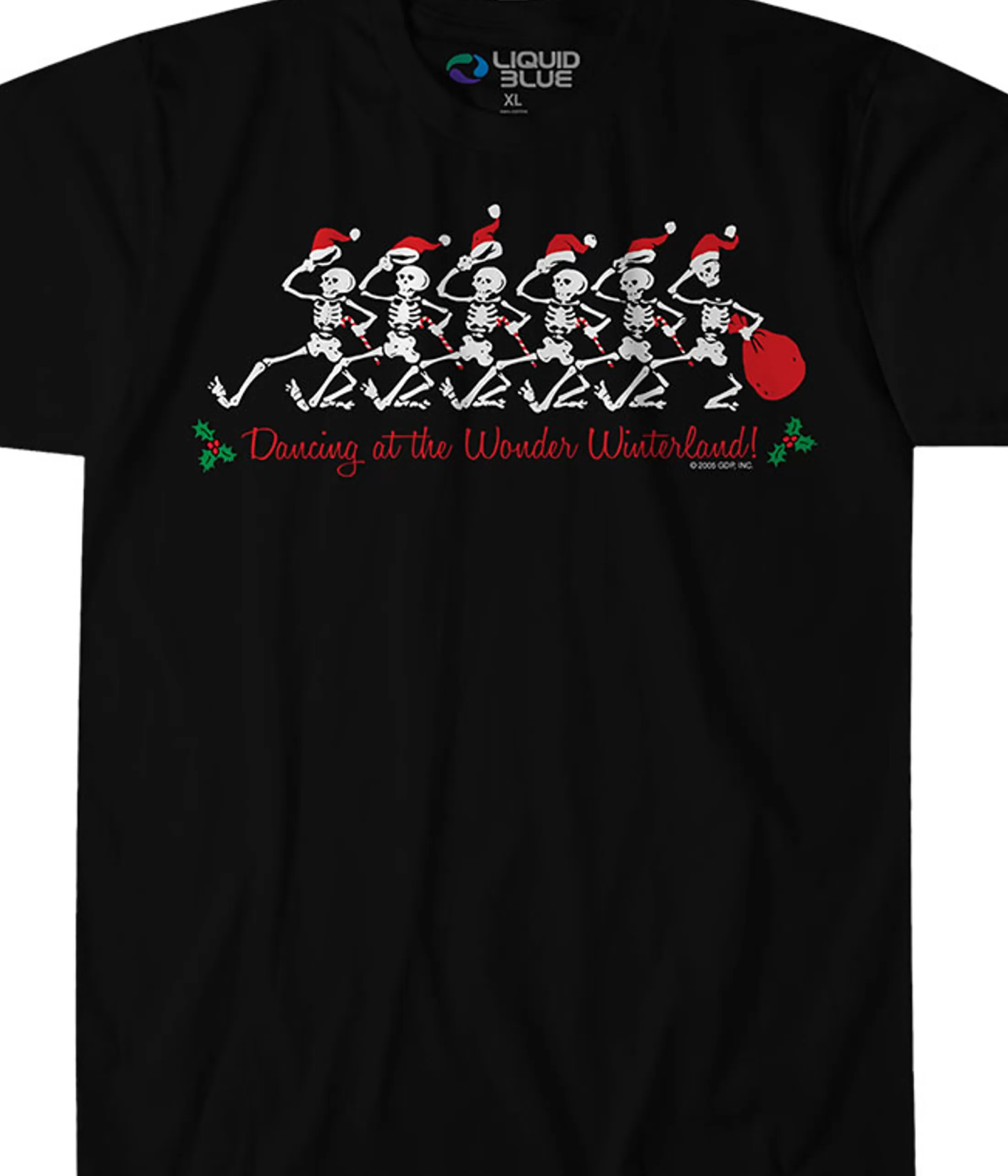 T-Shirt | Grateful Dead<Liquid Blue Wonder Winterland Black T-Shirt