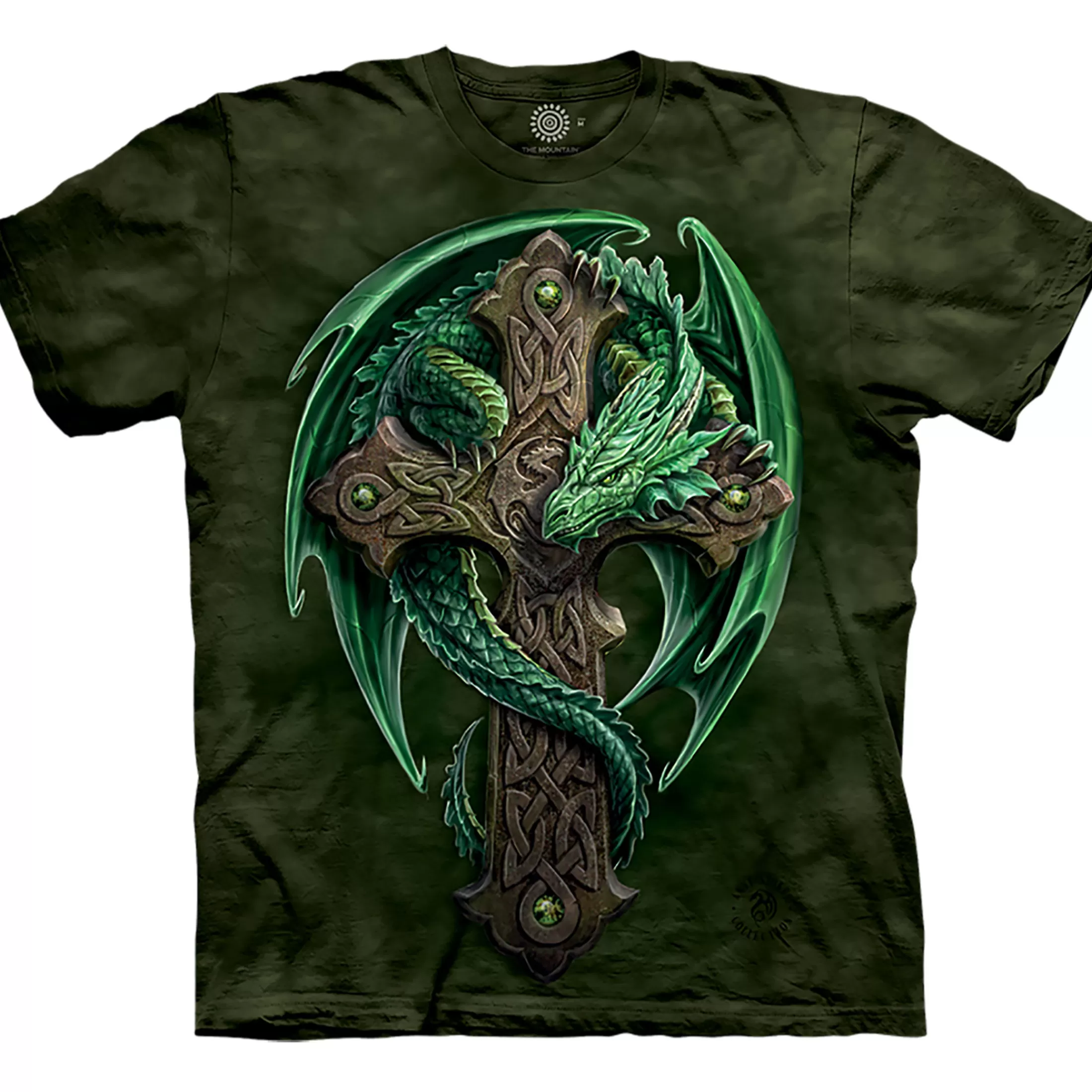 T-Shirt | Dragons<Liquid Blue Woodland Guardian Classic Cotton T-Shirt