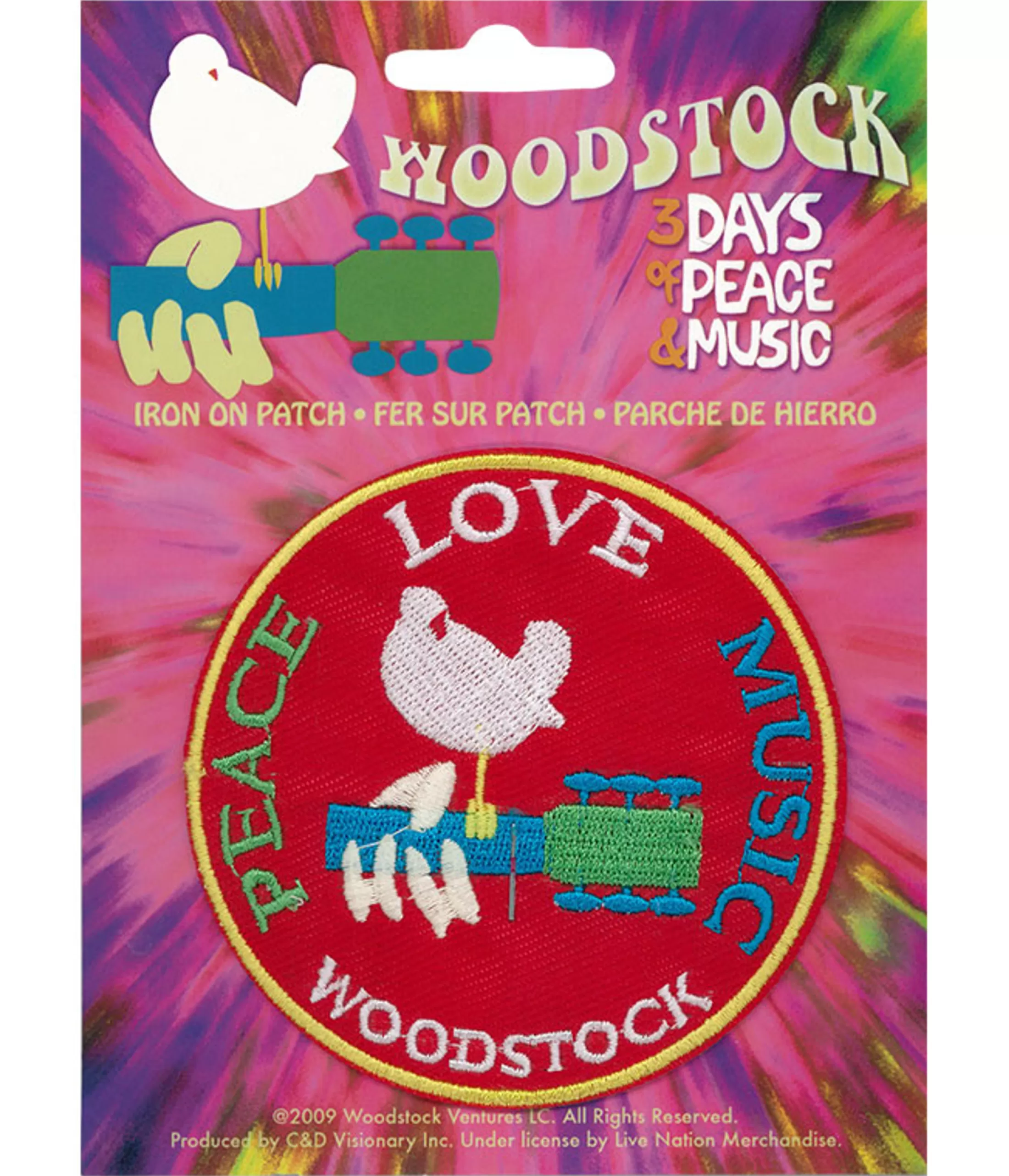 Patches | Woodstock<Liquid Blue Woodstock 3 Days Patch