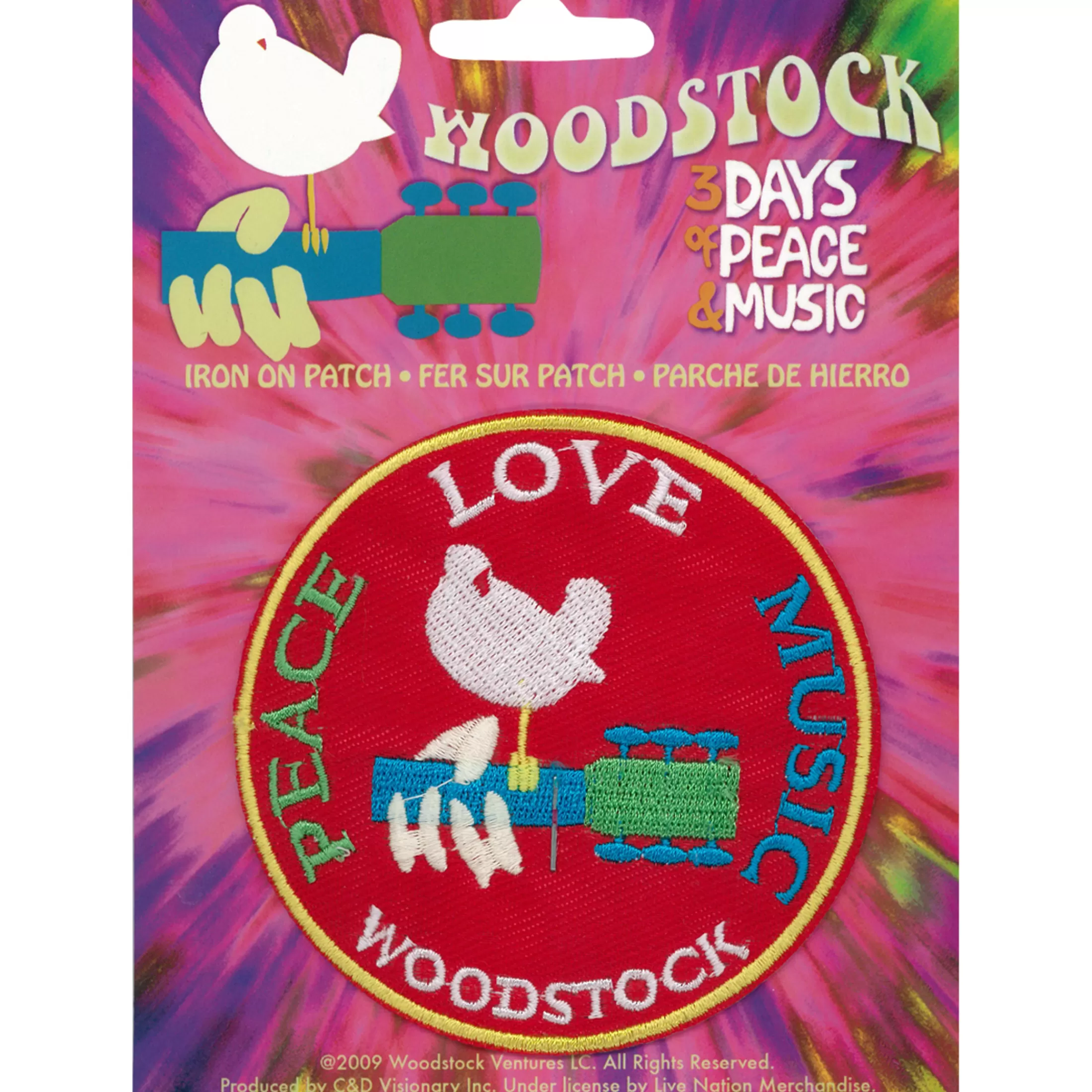 Patches | Woodstock<Liquid Blue Woodstock 3 Days Patch