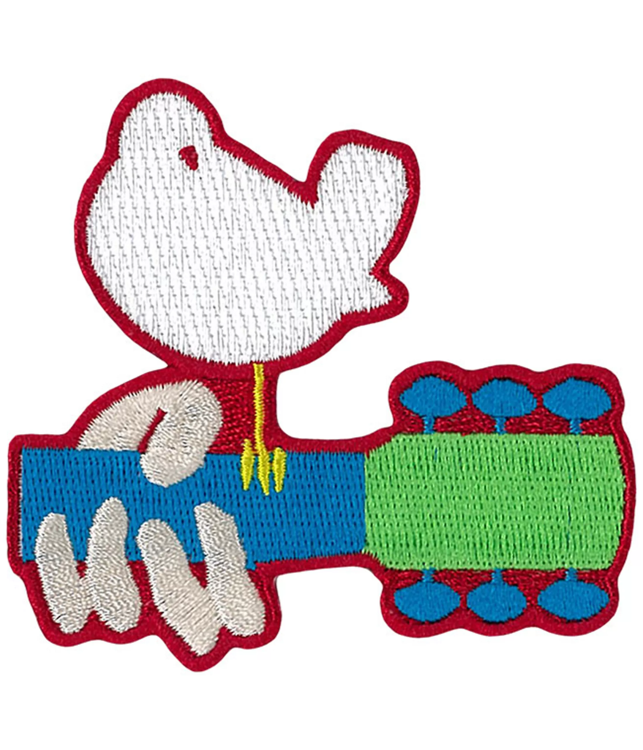 Patches | Woodstock<Liquid Blue Woodstock Dove Guitar Patch