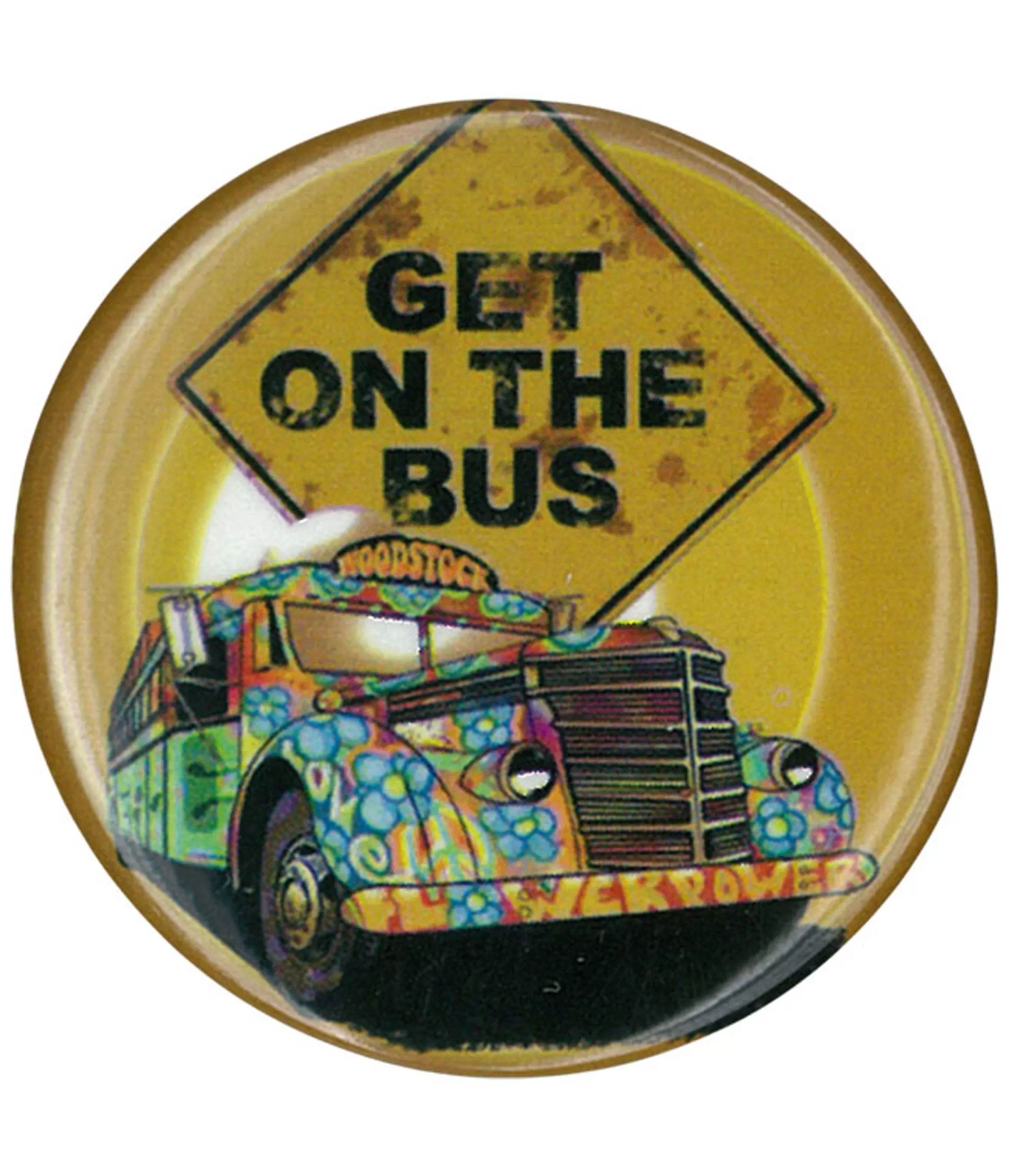 Pins | Woodstock<Liquid Blue Woodstock Get On the Bus Pin