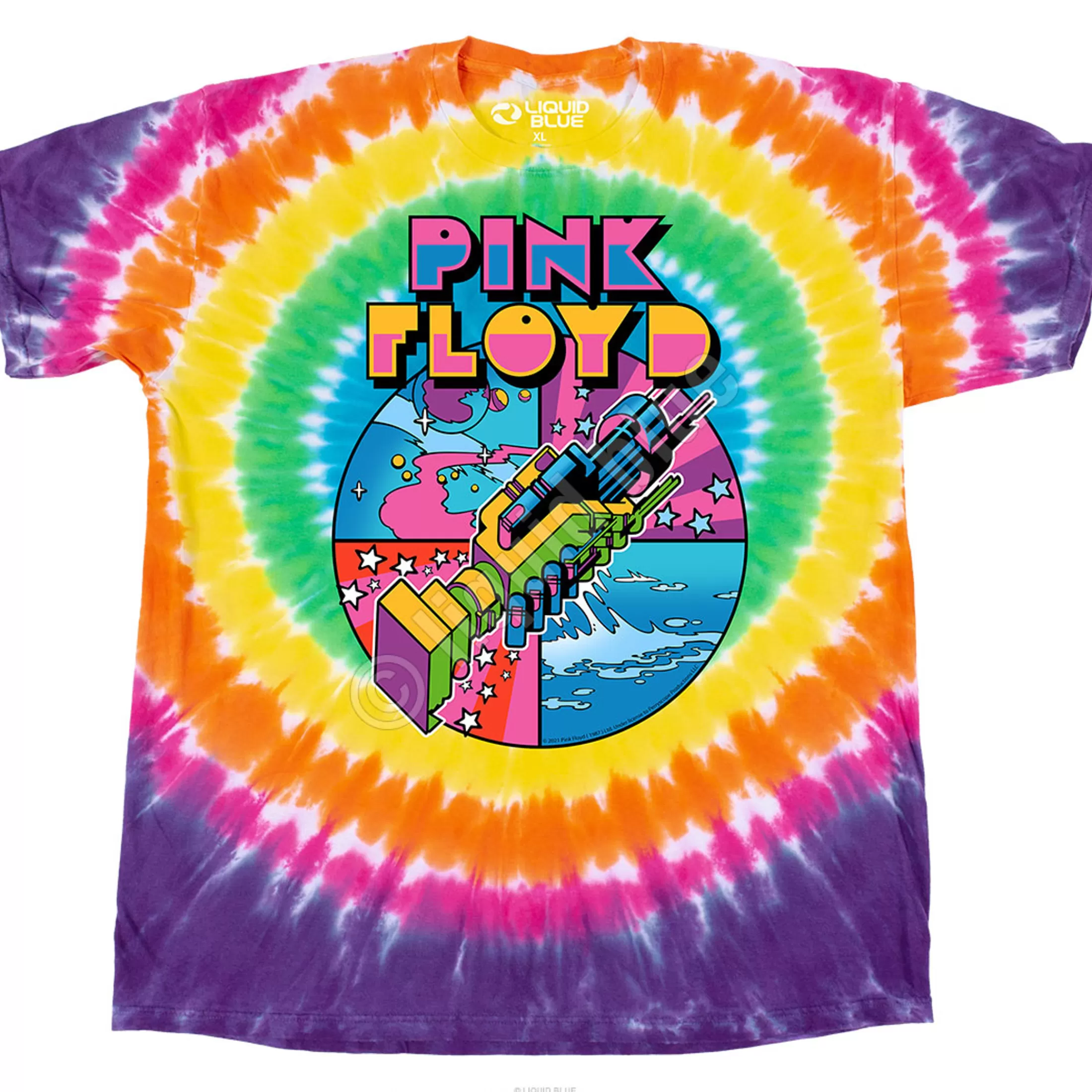 T-Shirt | Pink Floyd<Liquid Blue WYWH Mod T-Shirt