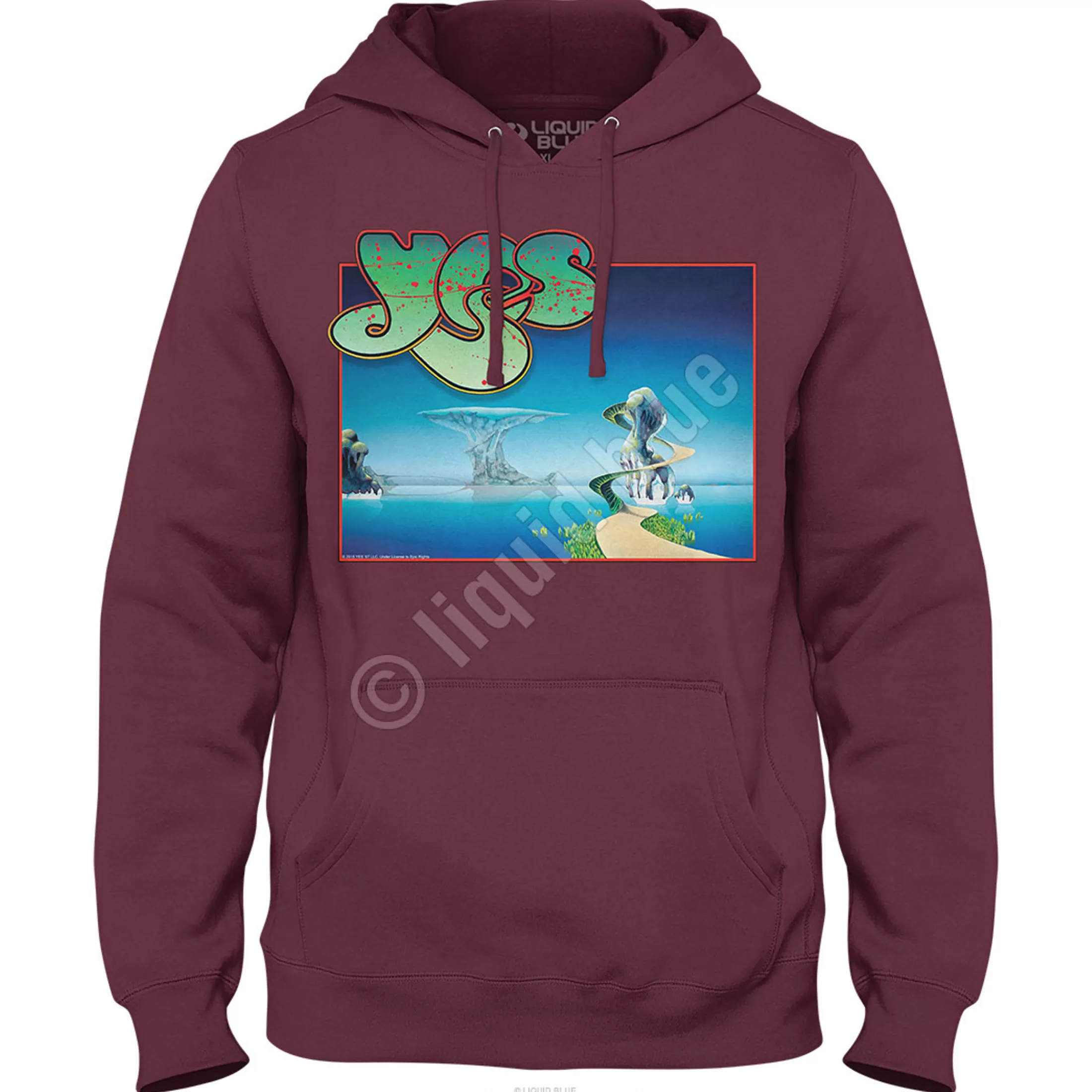 Hoodie | Yes<Liquid Blue Yes Songs Hoodie