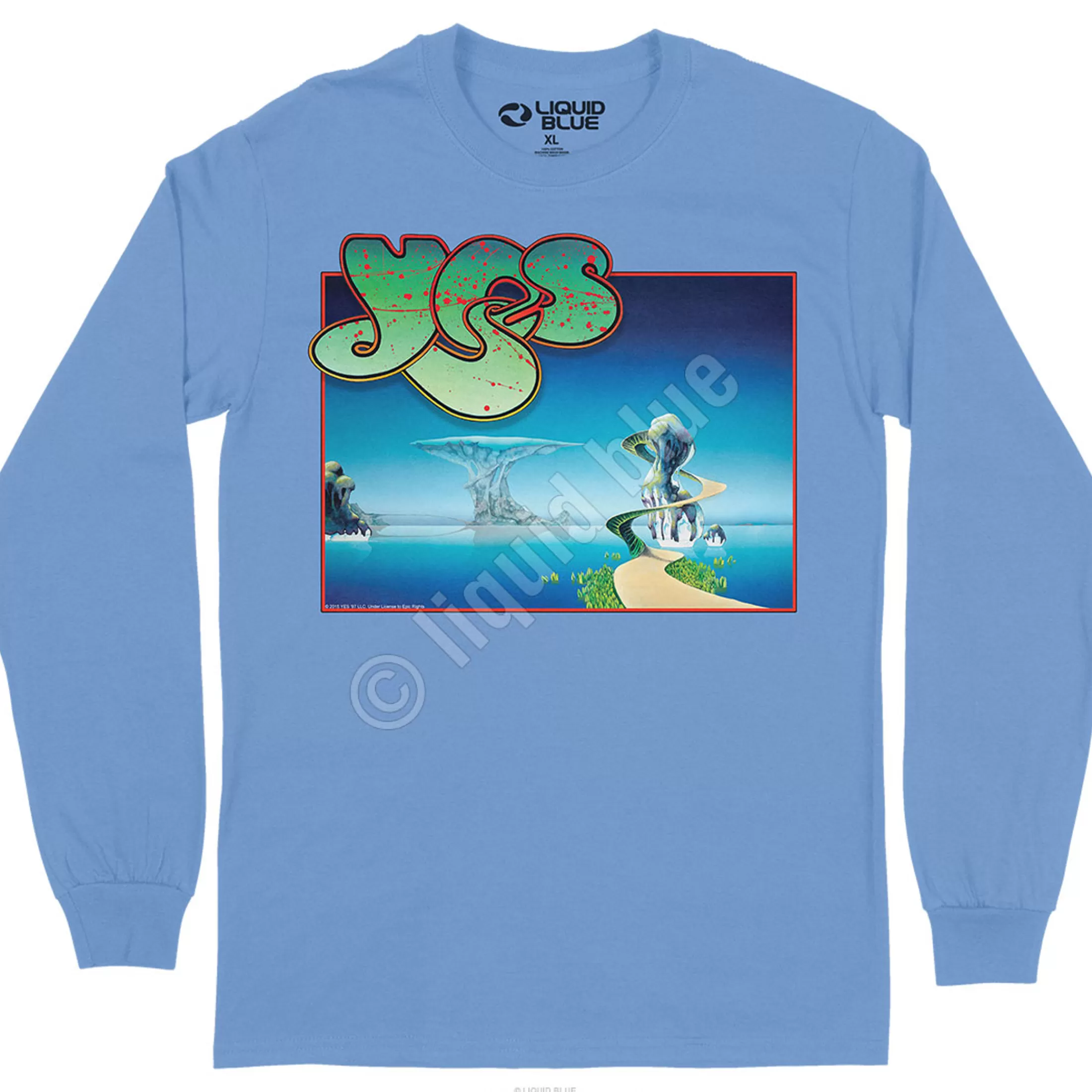 Long Sleeve | Yes<Liquid Blue Yes Songs Long Sleeve T-Shirt