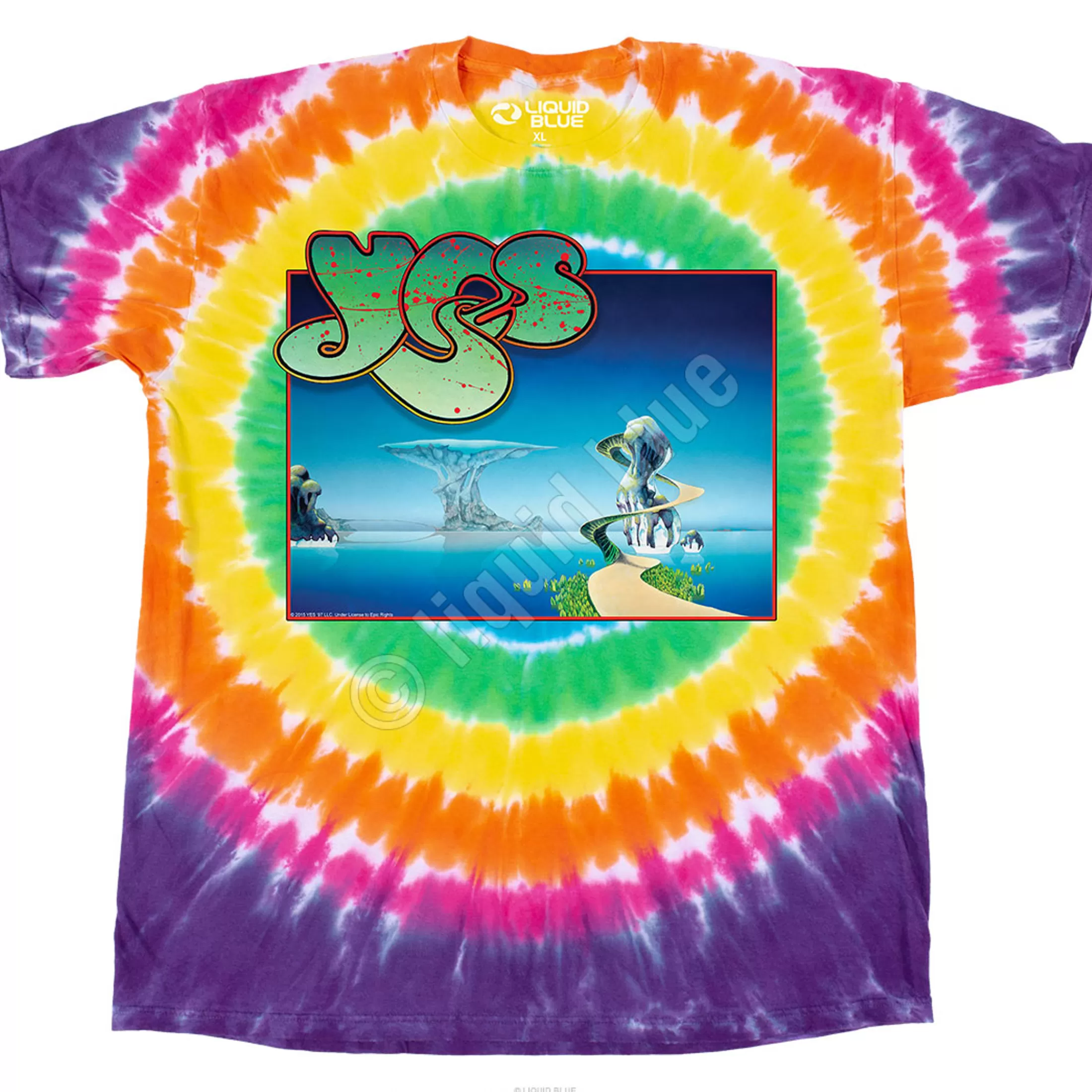 T-Shirt | Yes<Liquid Blue Yes Songs T-Shirt