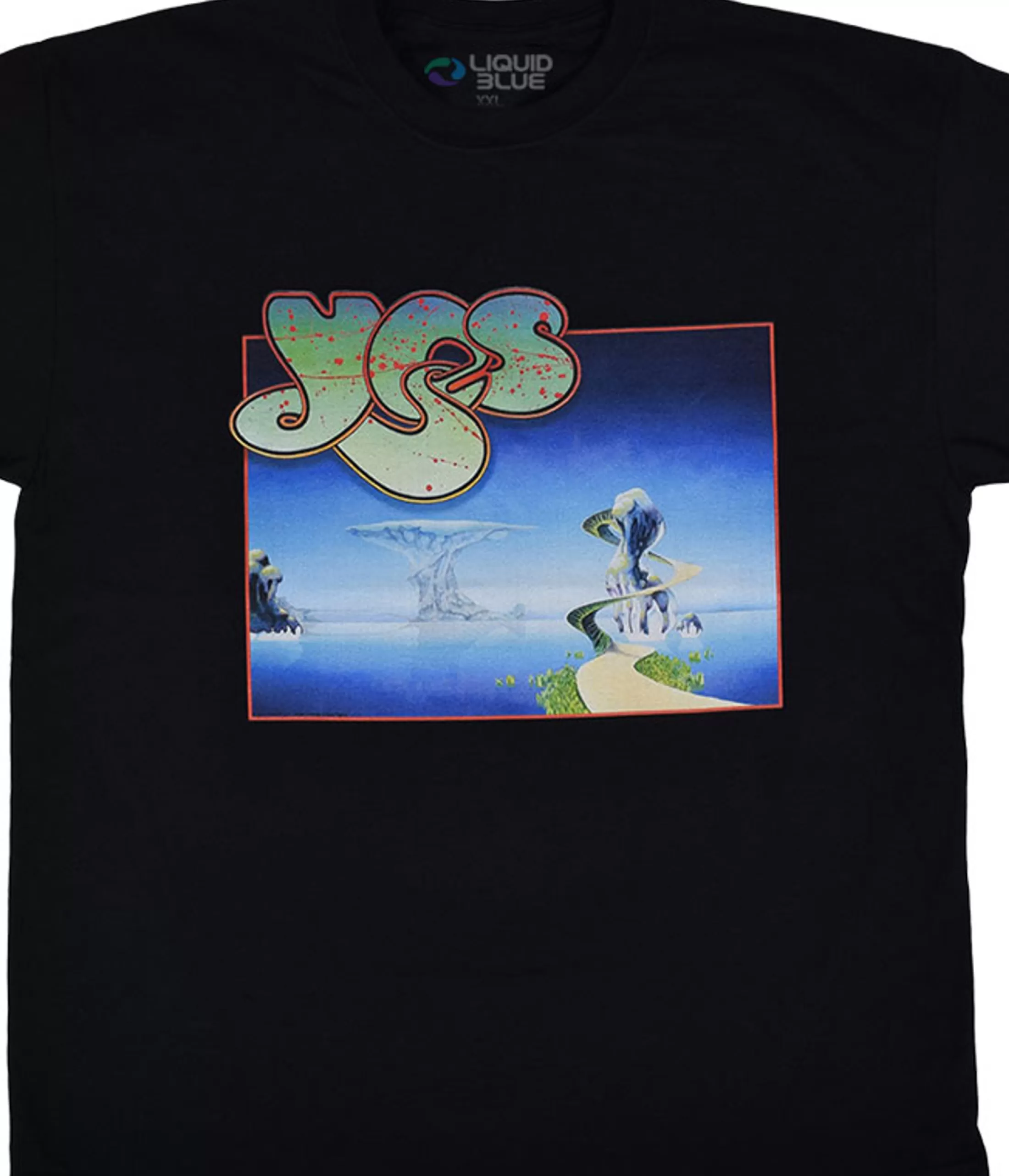 T-Shirt | Yes<Liquid Blue Yessongs Black T-Shirt