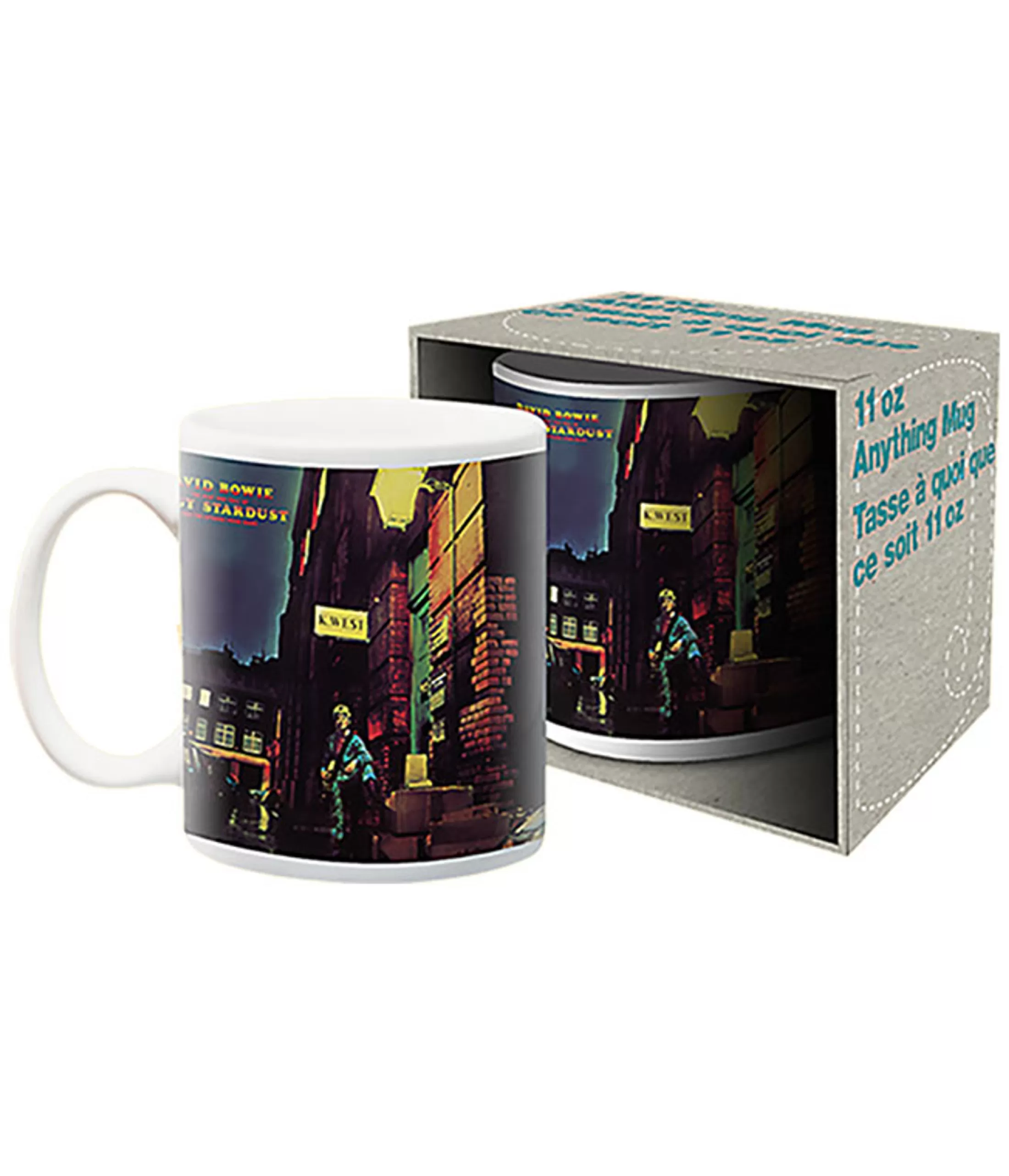 David Bowie<Liquid Blue Ziggy Stardust Mug