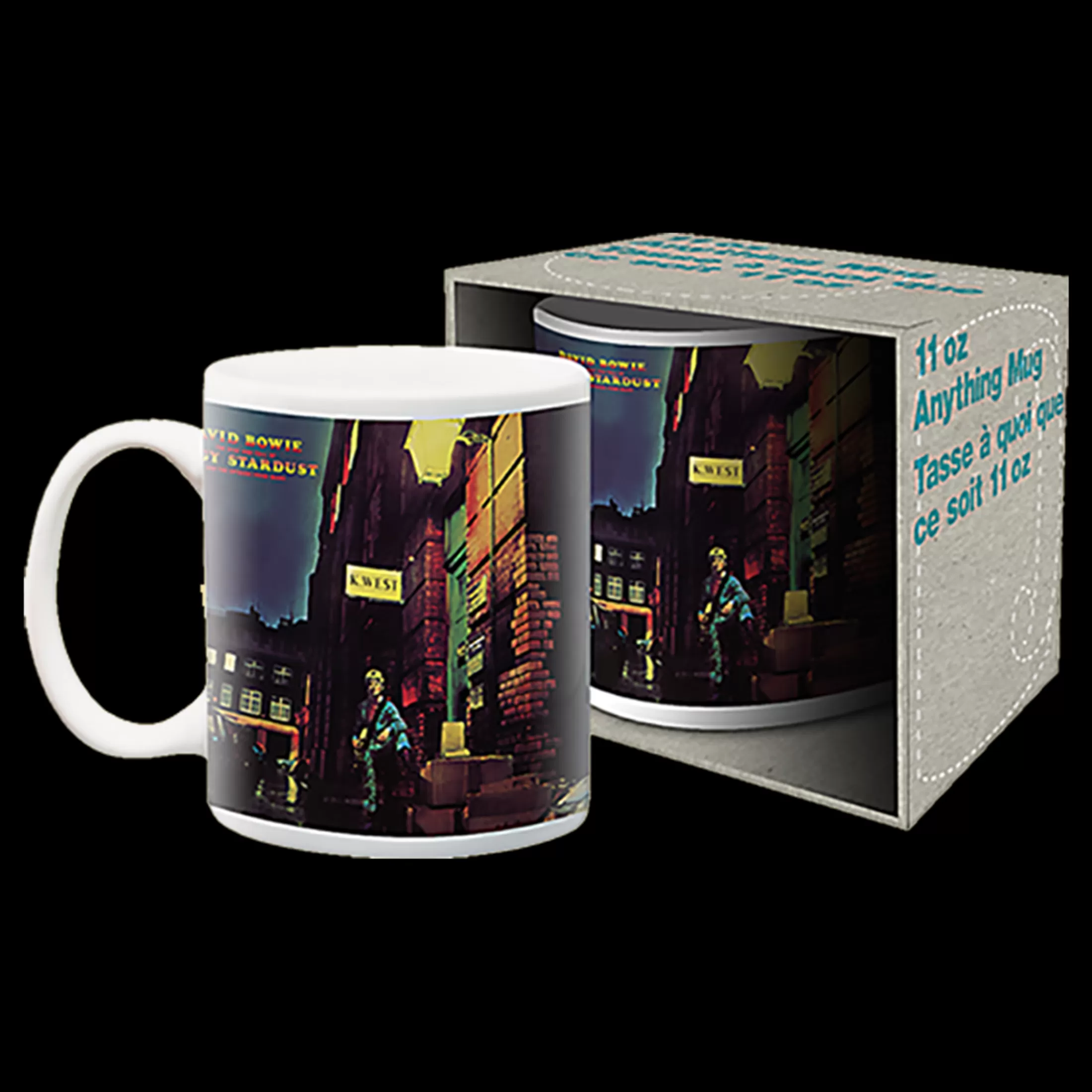 David Bowie<Liquid Blue Ziggy Stardust Mug